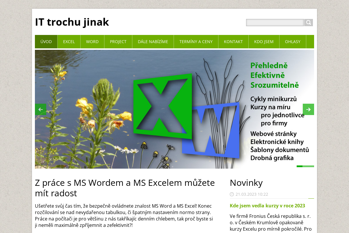 Jarmila Helmanová - IT trochu jinak