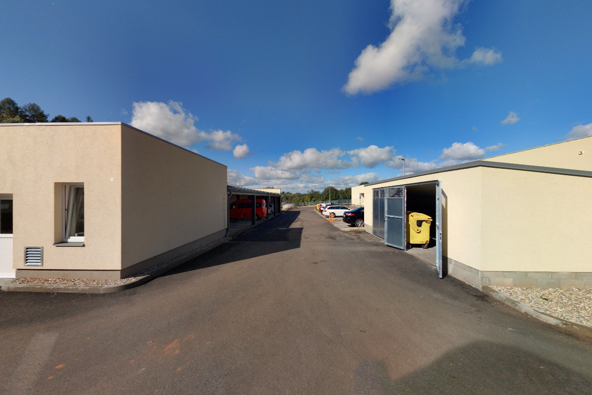 Barevné domky Hajnice