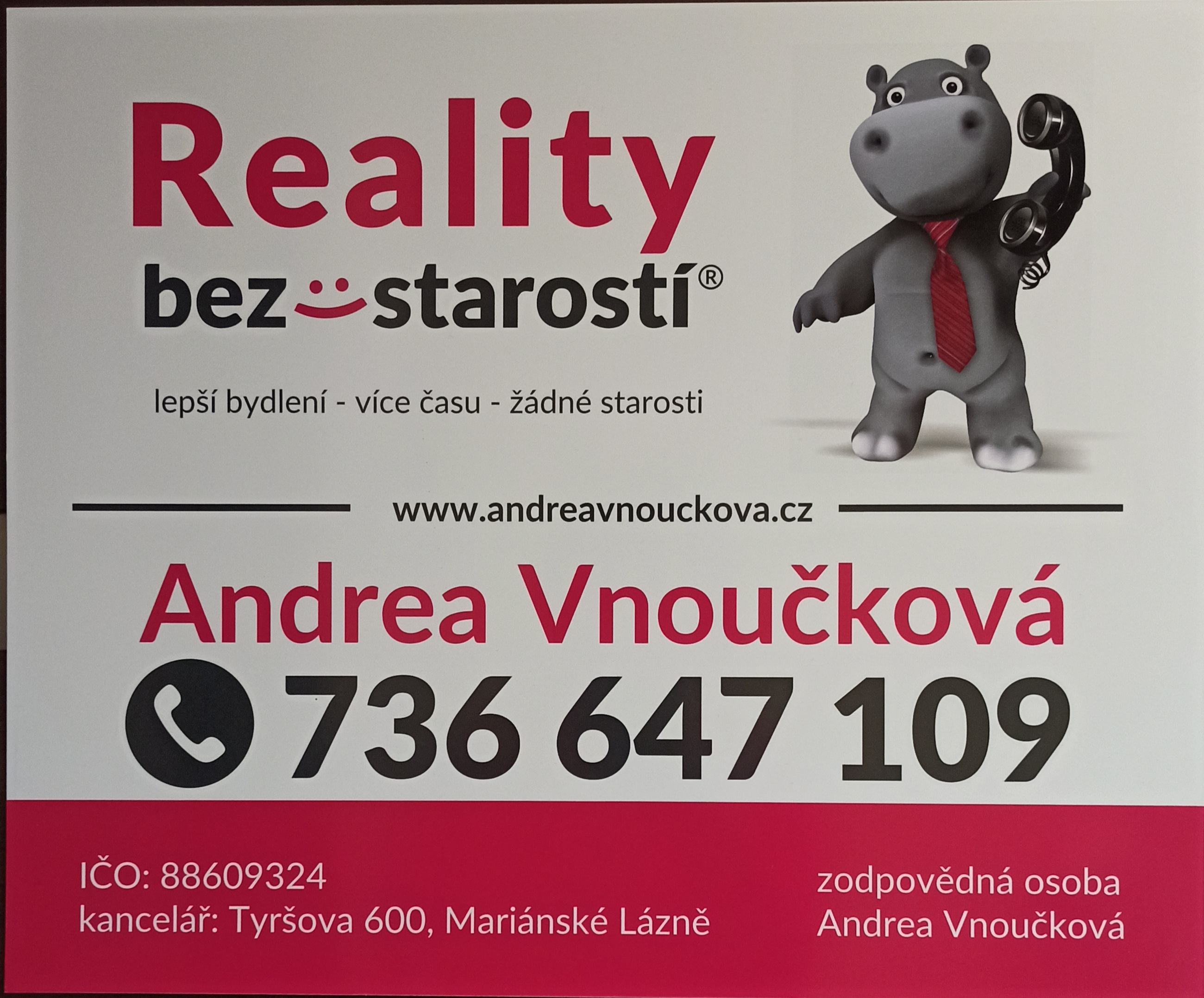 AVRA Reality Andrea Vnoučková