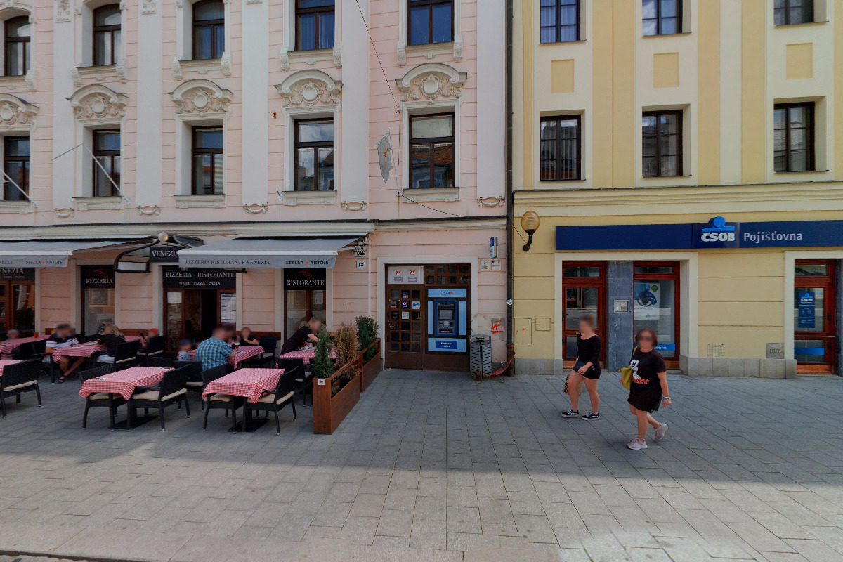 Bankomat České spořitelny