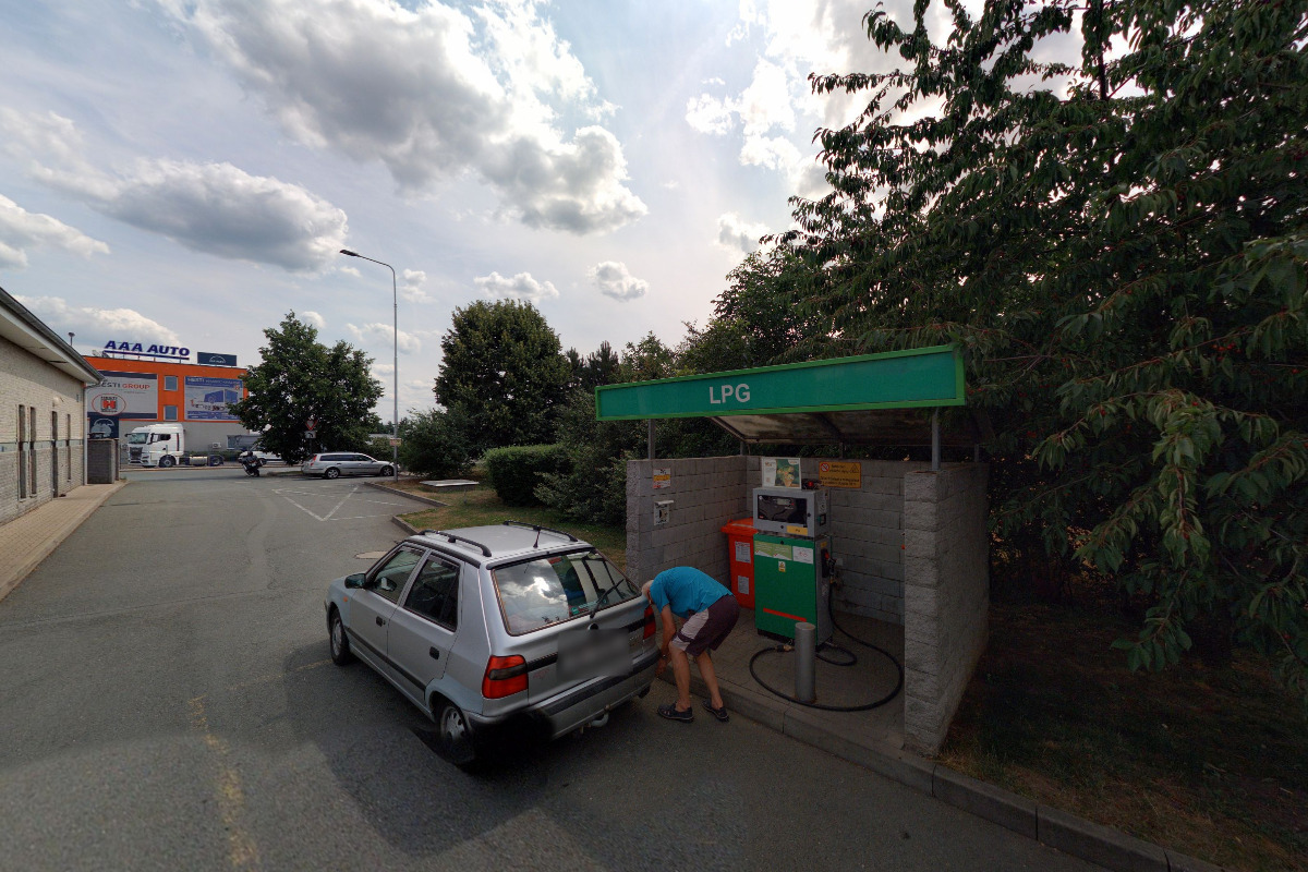 MOL čerpací stanice LPG