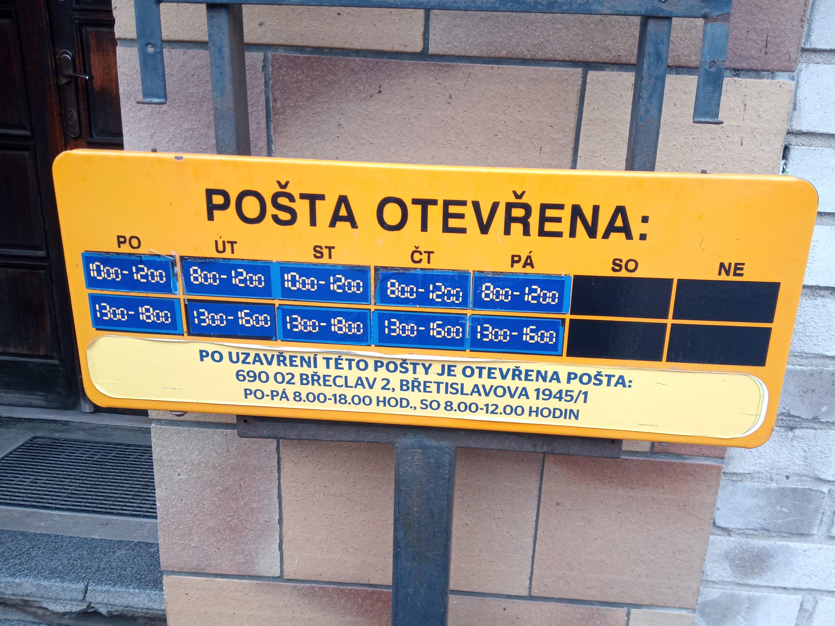 Pošta Podivín foto 4