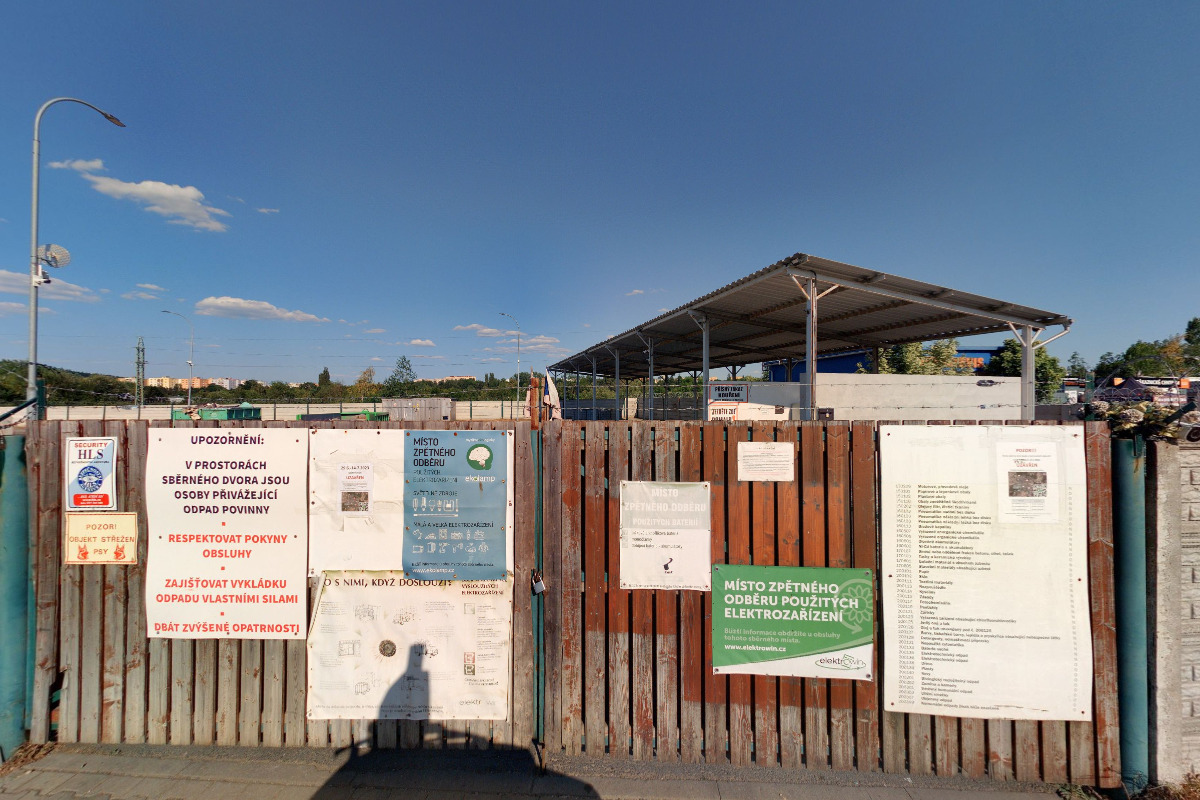 Sběrný dvůr Jateční