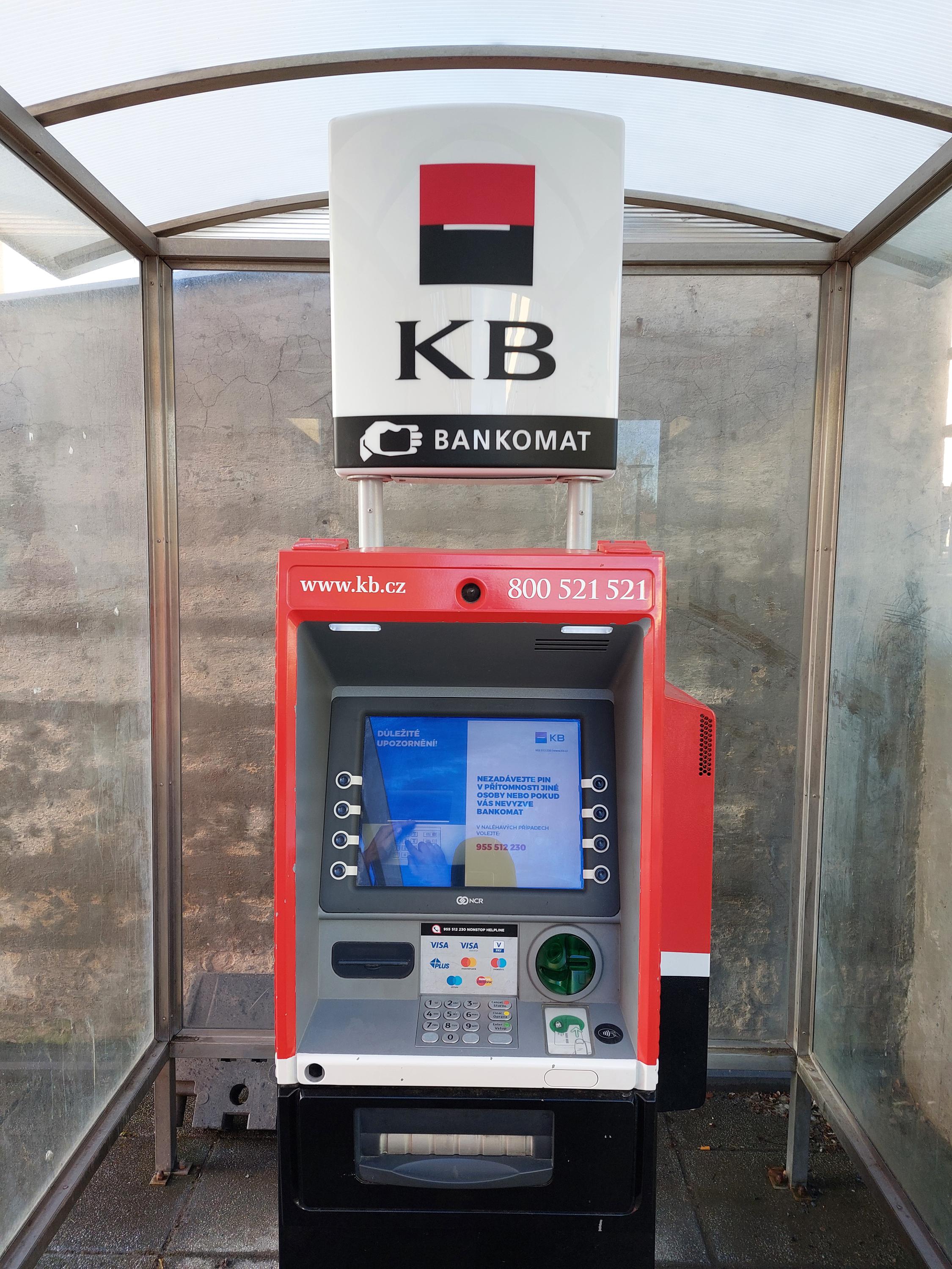 Bankomat Komerční banky foto 2