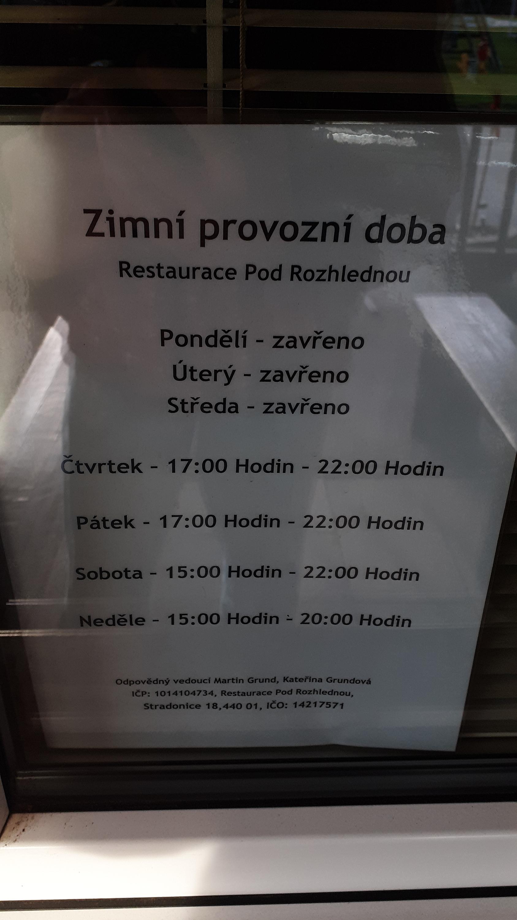 Restaurace Pod Rozhlednou foto 4