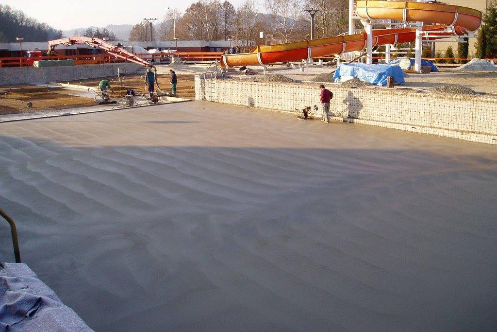 Beton pro bazeny/ ploty