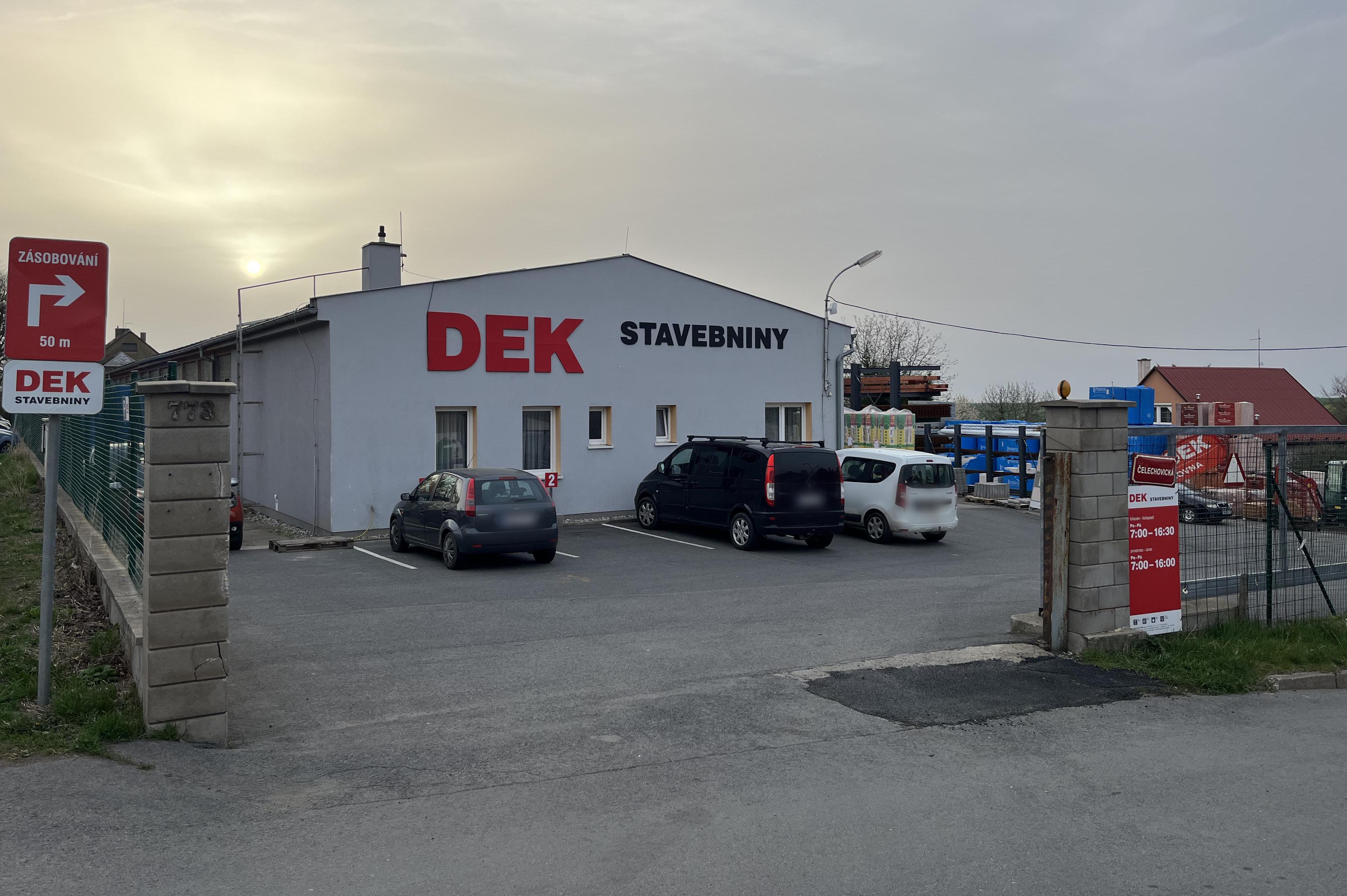 Stavebniny DEK