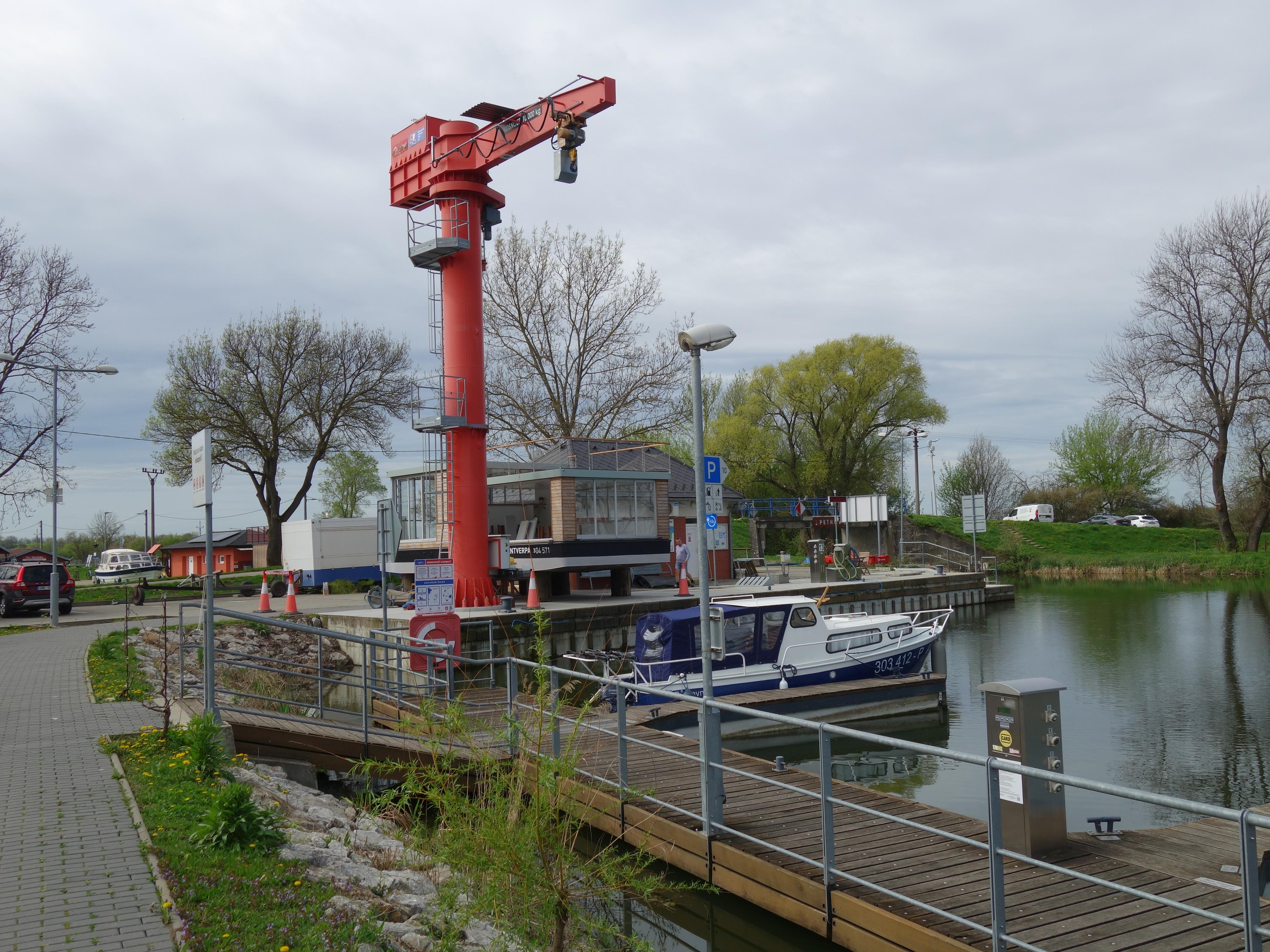 Nabíjecí stanice Přístav Petrov - Ředitelství vodních cest ČR