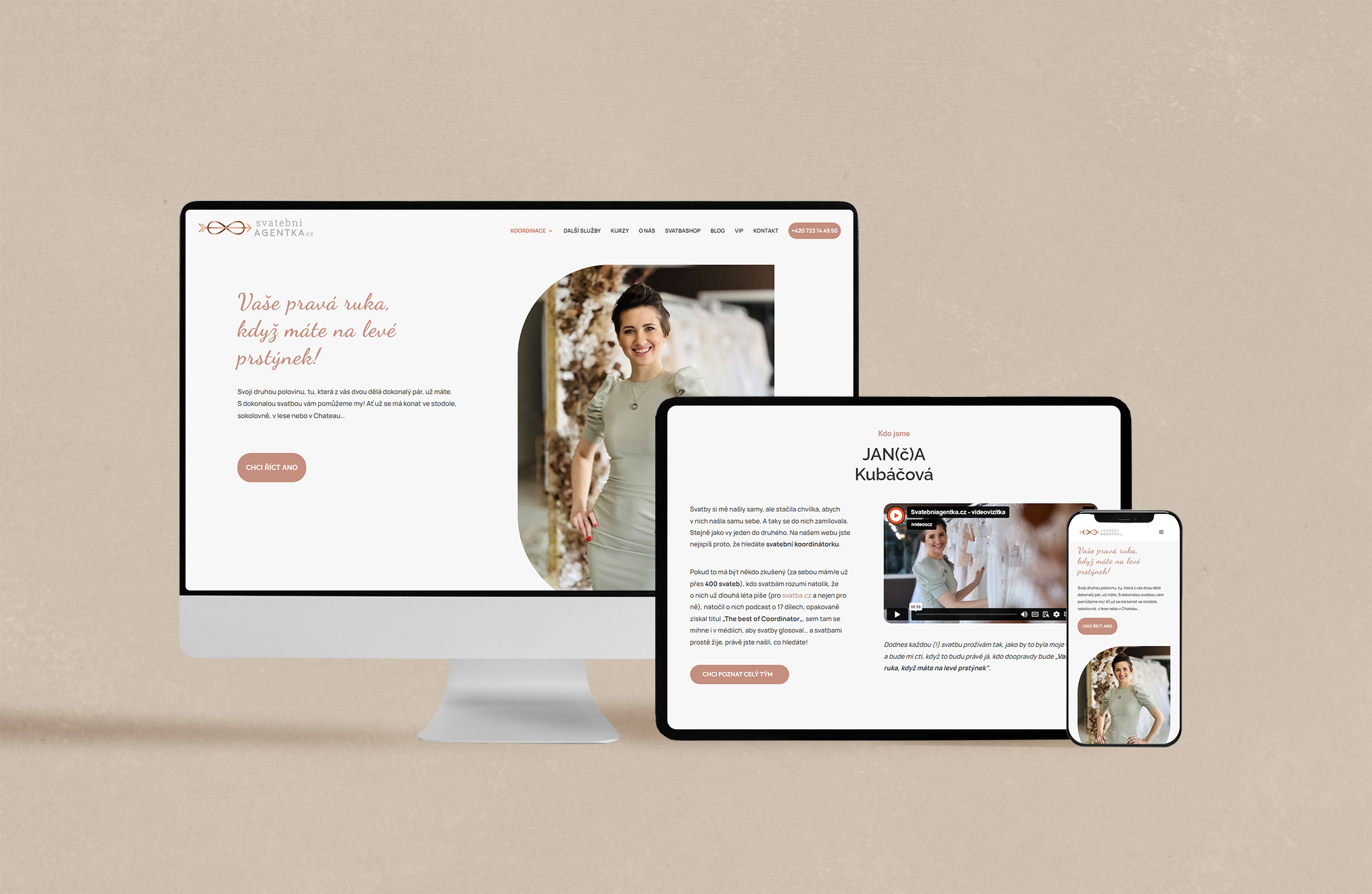 Magda Synovcová - Tvorba webových stránek foto 3