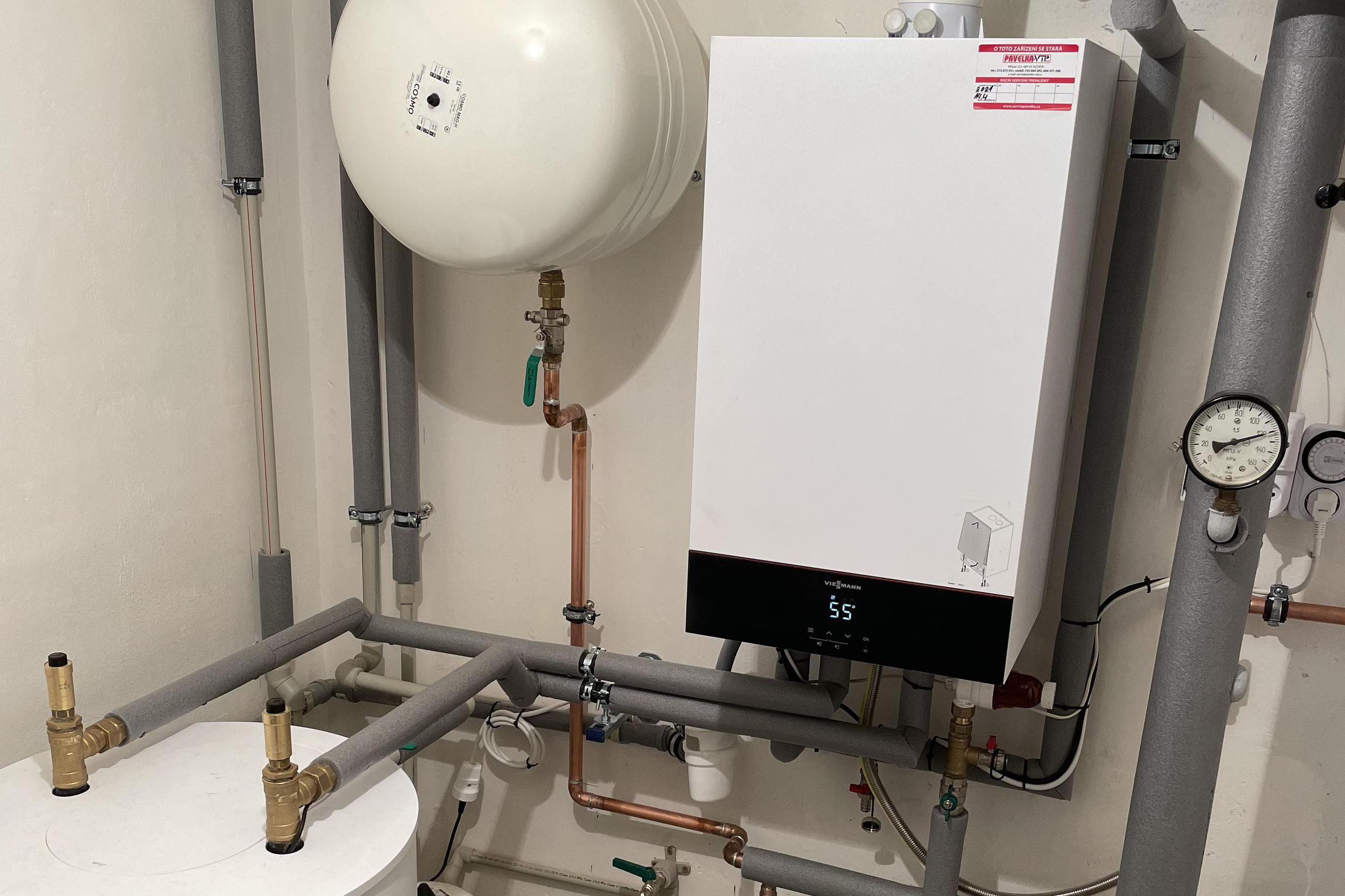 Dodávka a montáž úsporných plynových kotlů