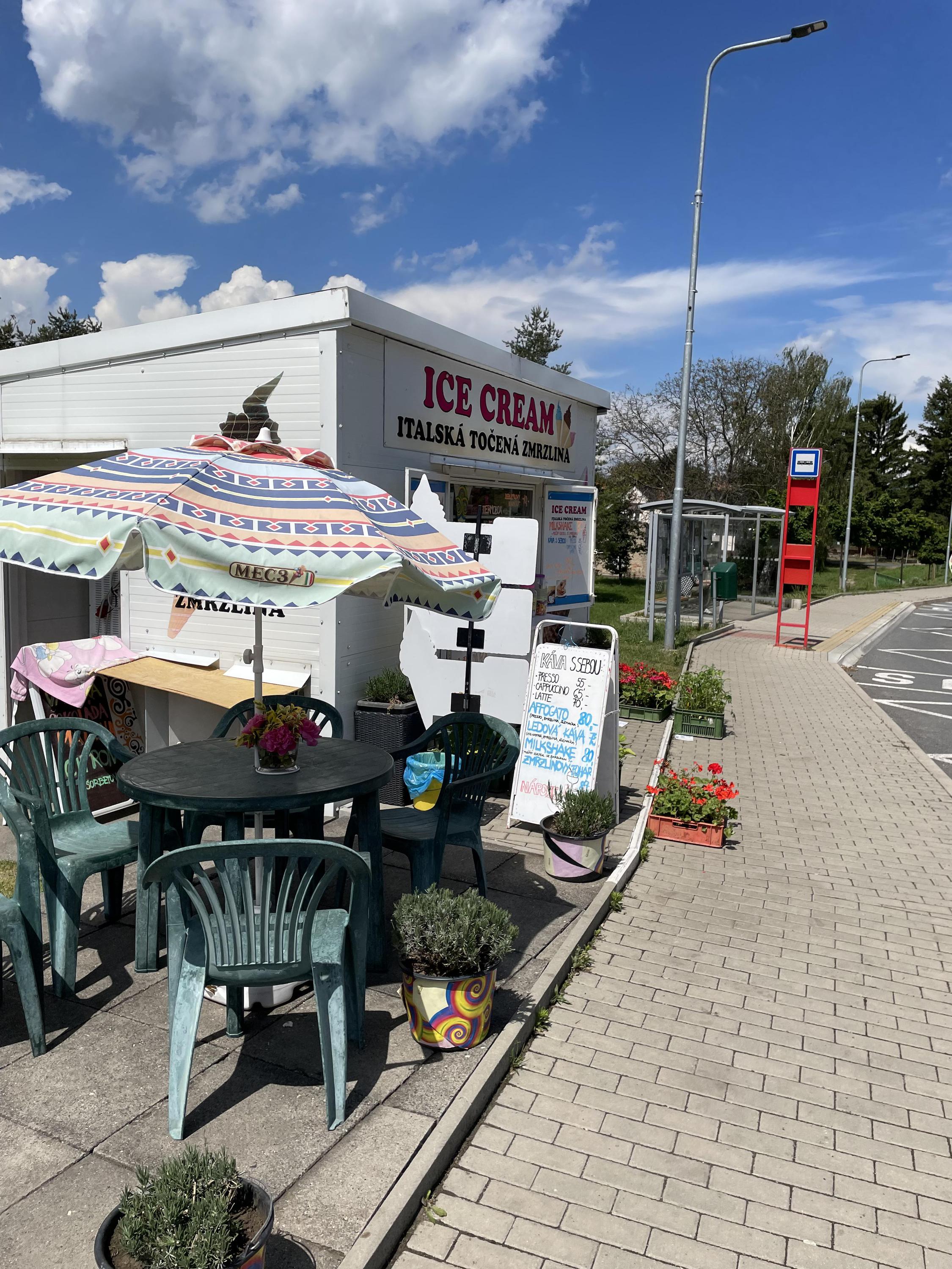Italská točená zmrzlina foto 3