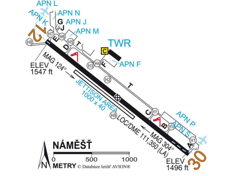 Letiště Náměšť