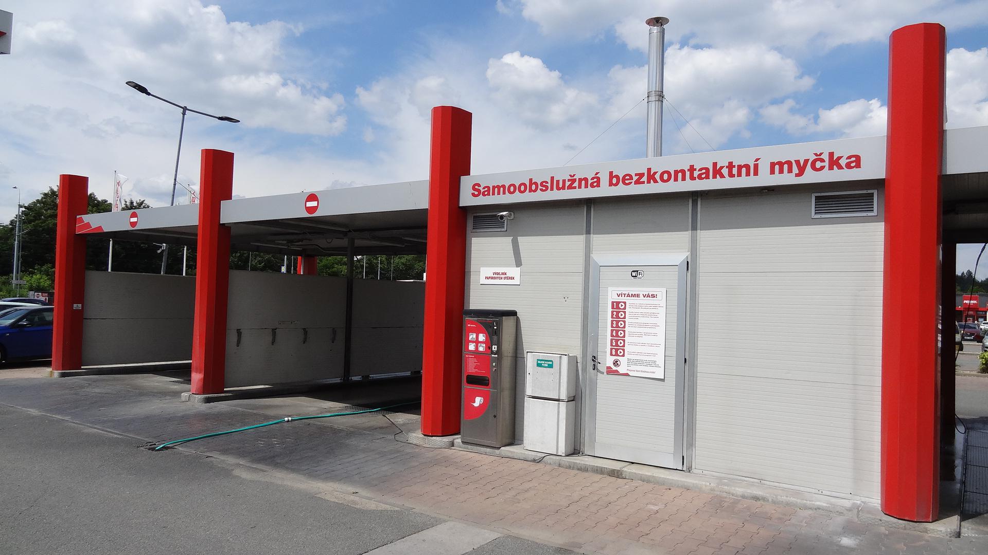 Samoobslužná bezkontaktní myčka foto 3