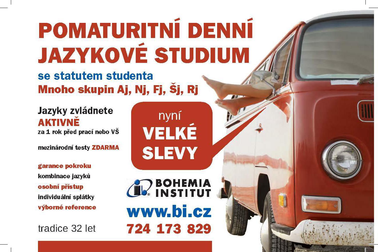 POMATURITNÍ JAZYKOVÉ STUDIUM - Happy Days- SLEVY