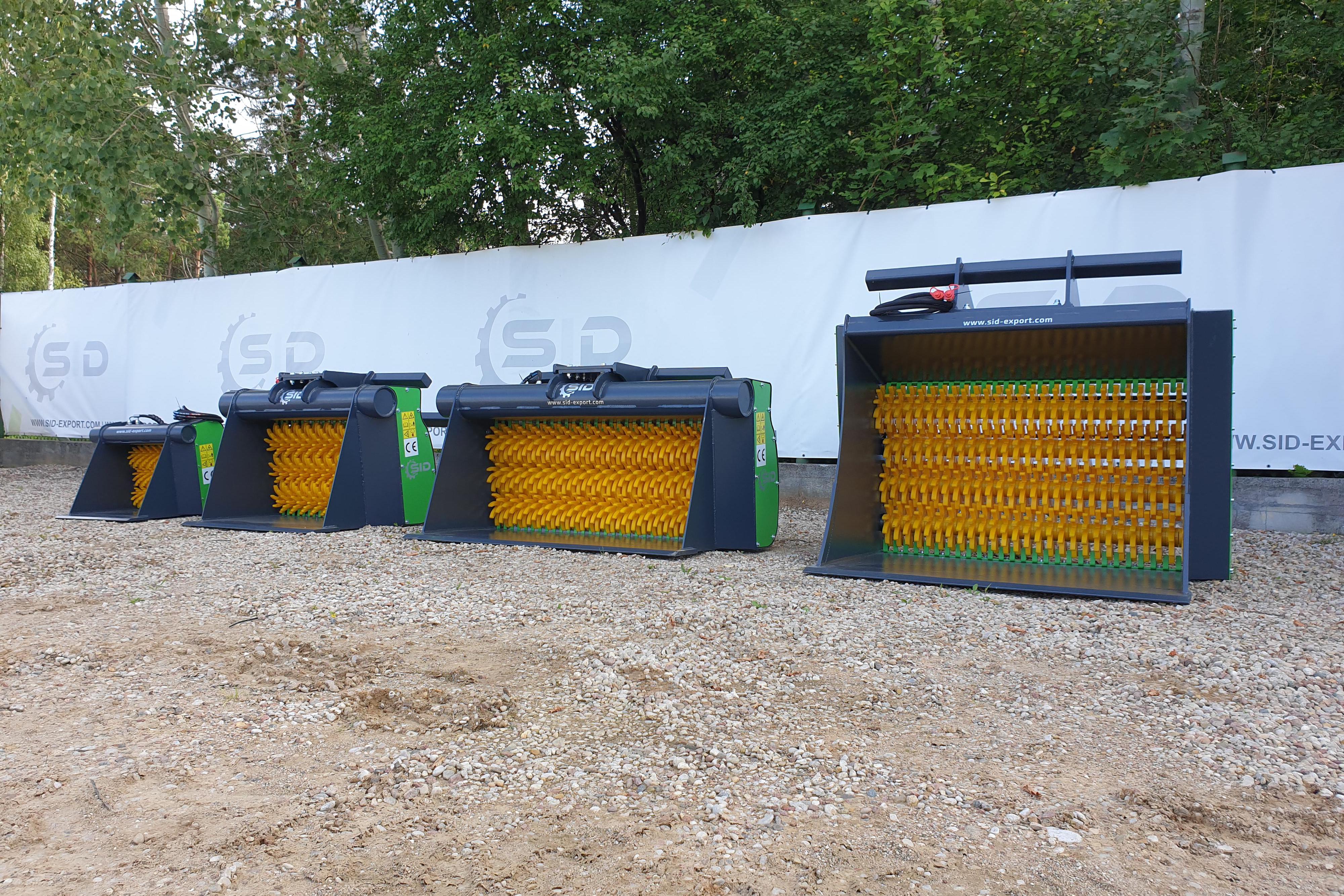 Třídící lopata hvězdicovitá