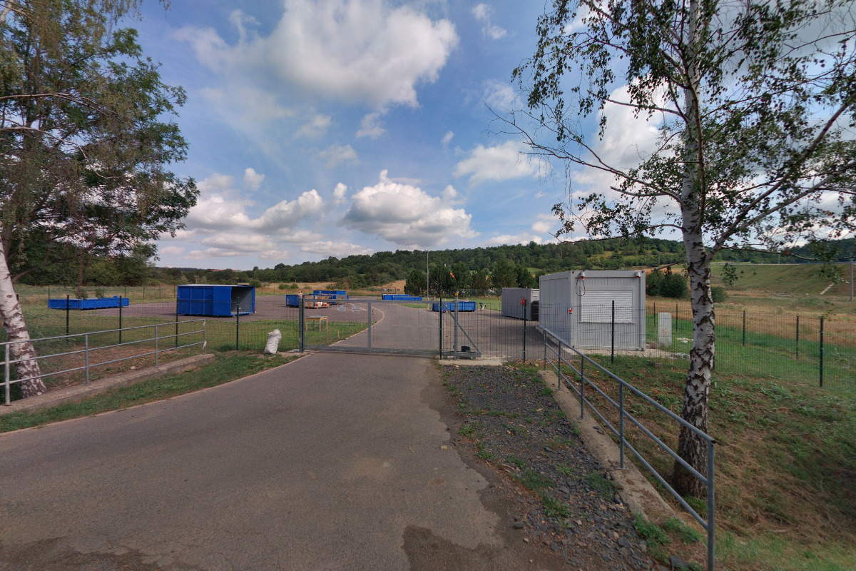 sběrné místo Řevničov