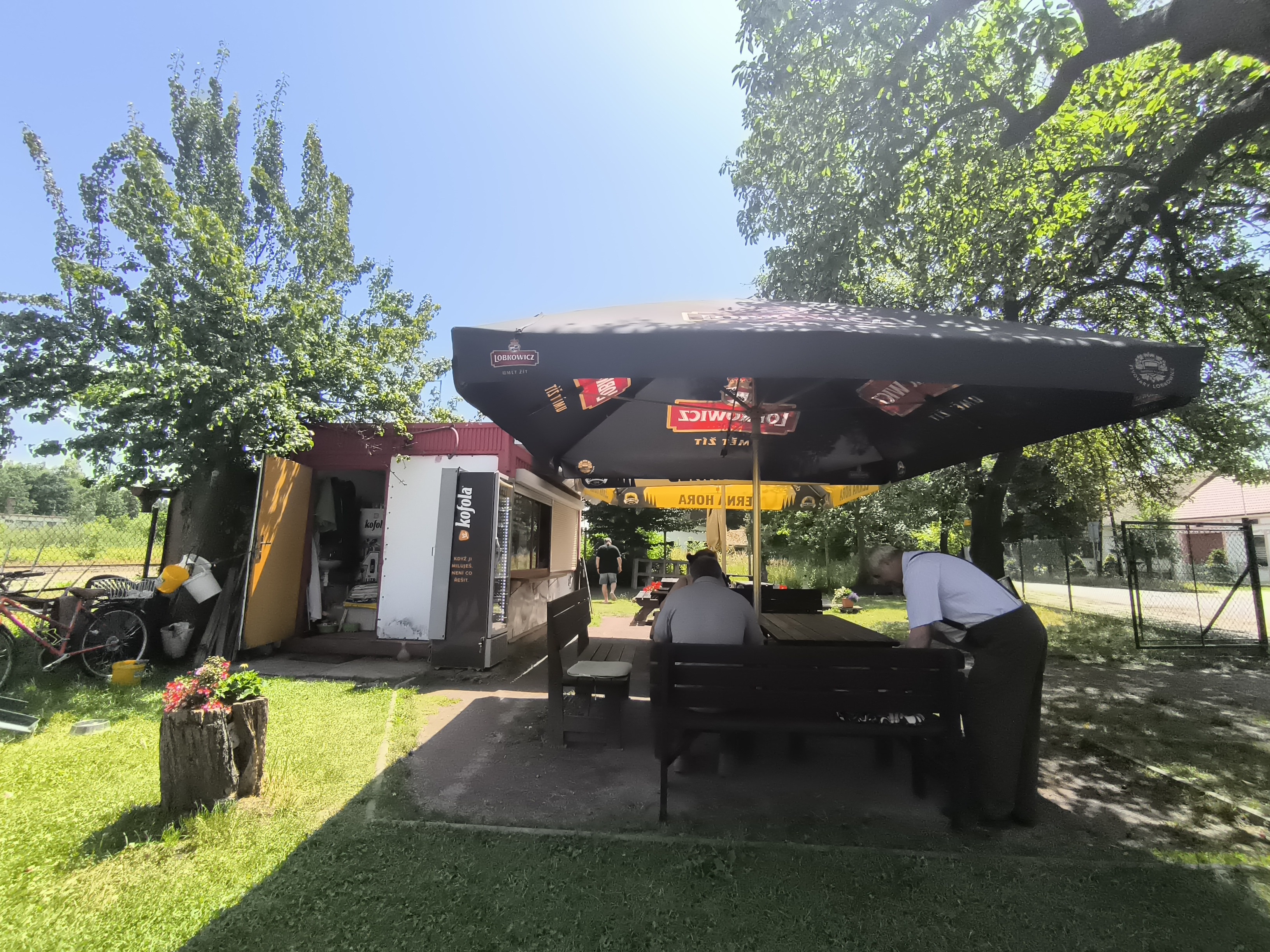 Občerstvení u nádraží