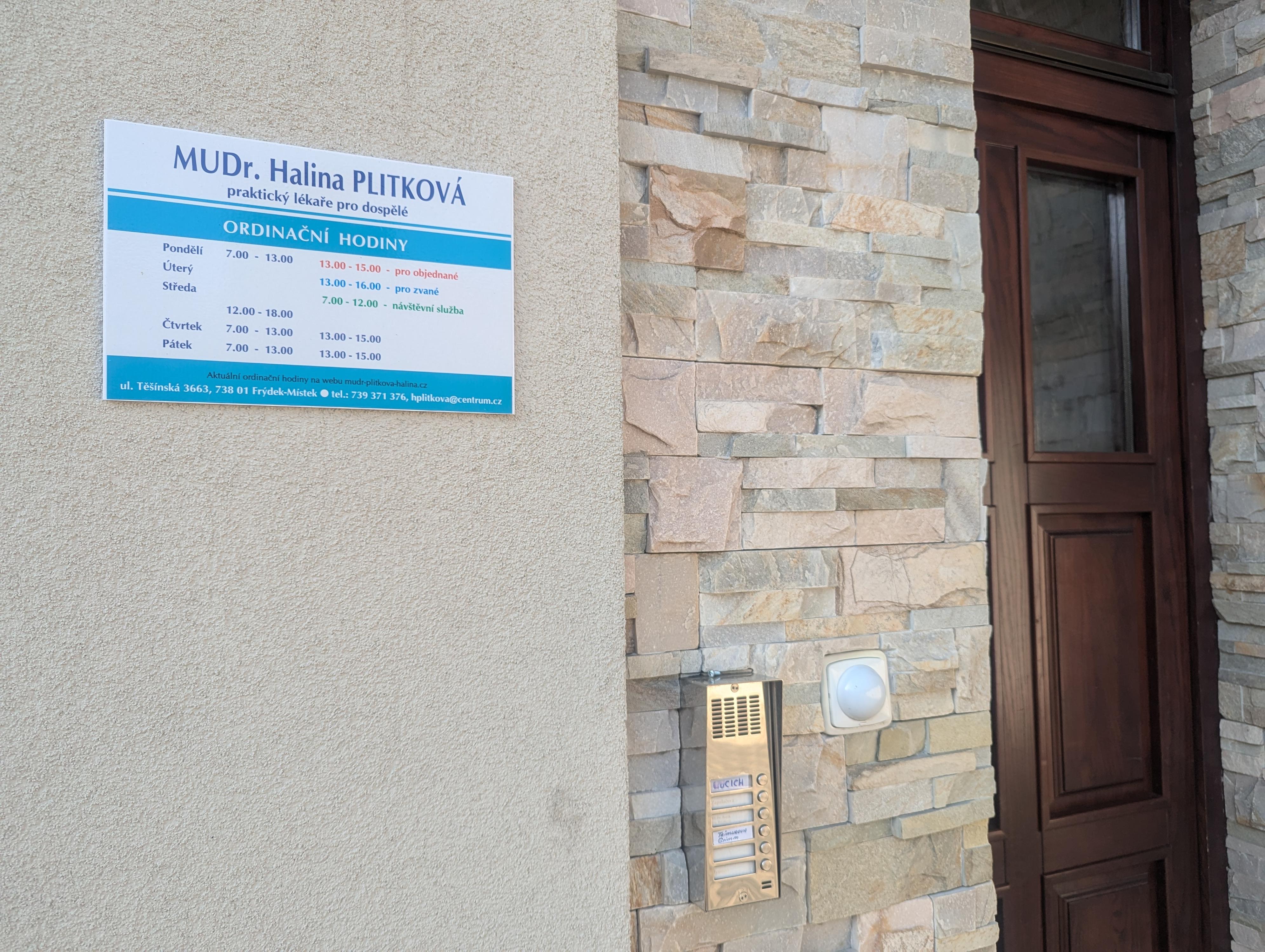MUDr. Halina Plitková foto 3