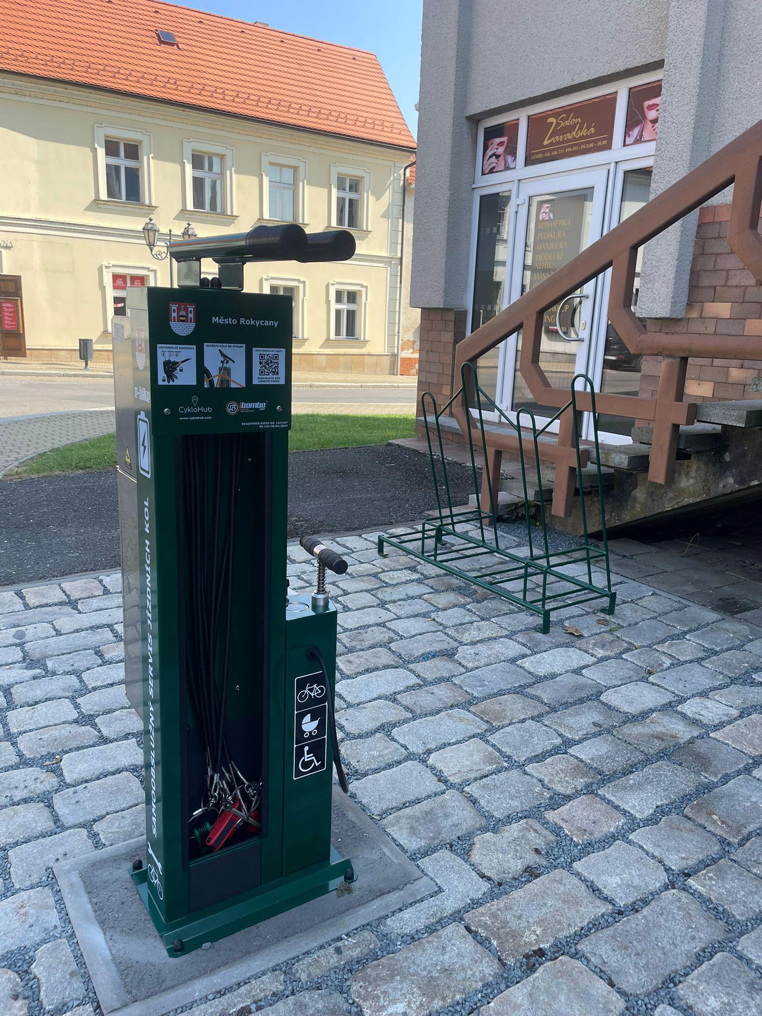 Dobíjecí stanice pro elektrokola foto 6