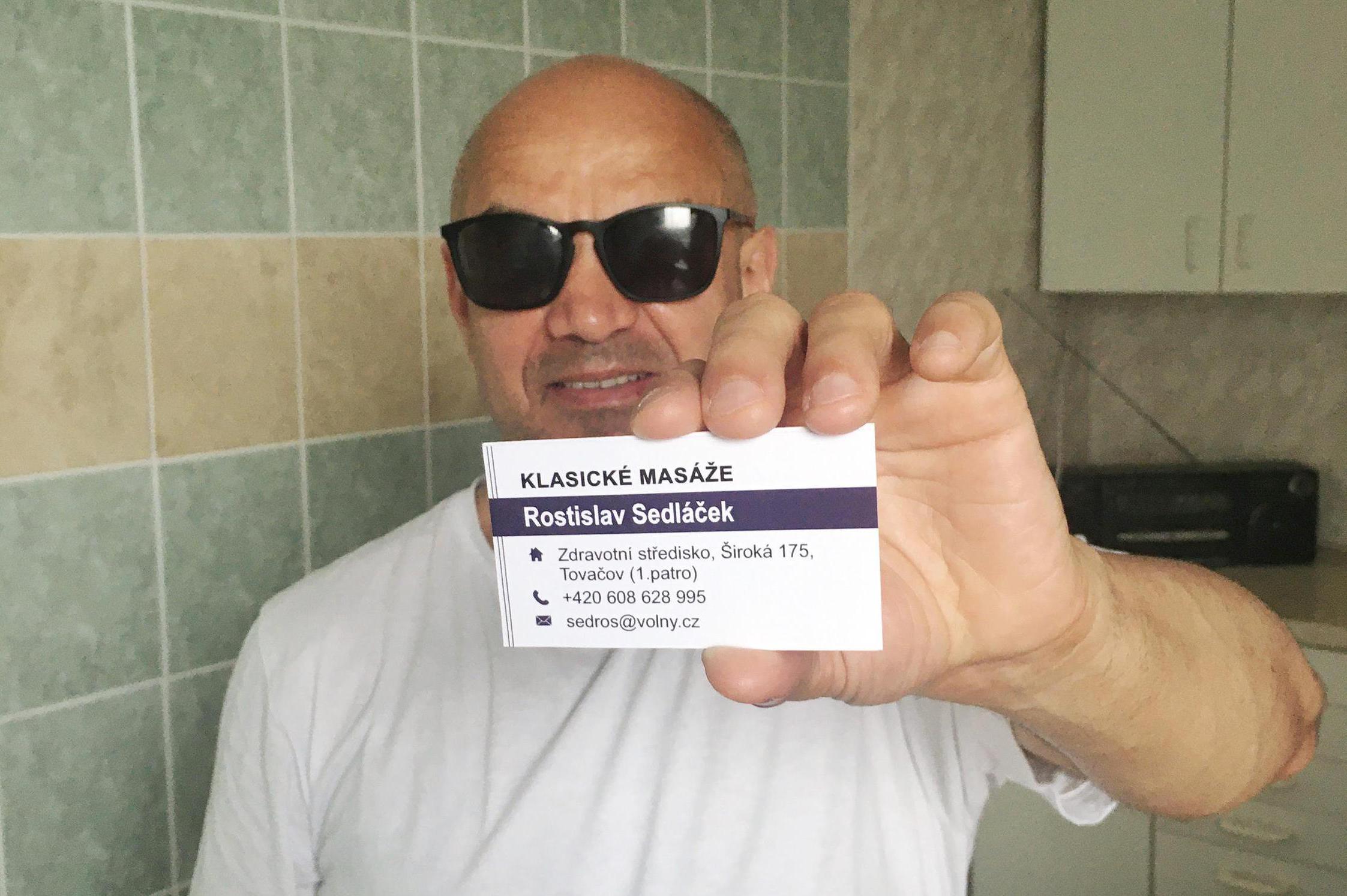 Rostislav Sedláček - masér foto 1