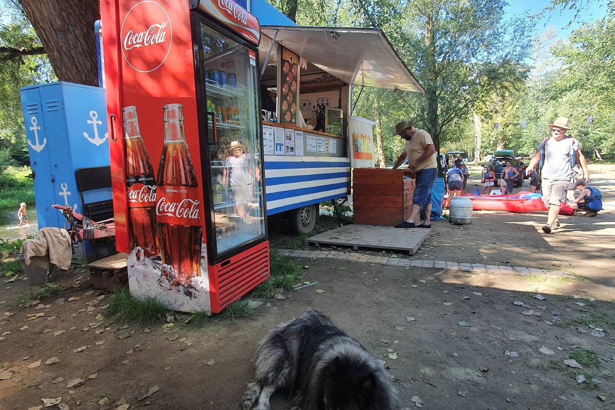 Vodácké tábořiště Krhovice foto 2