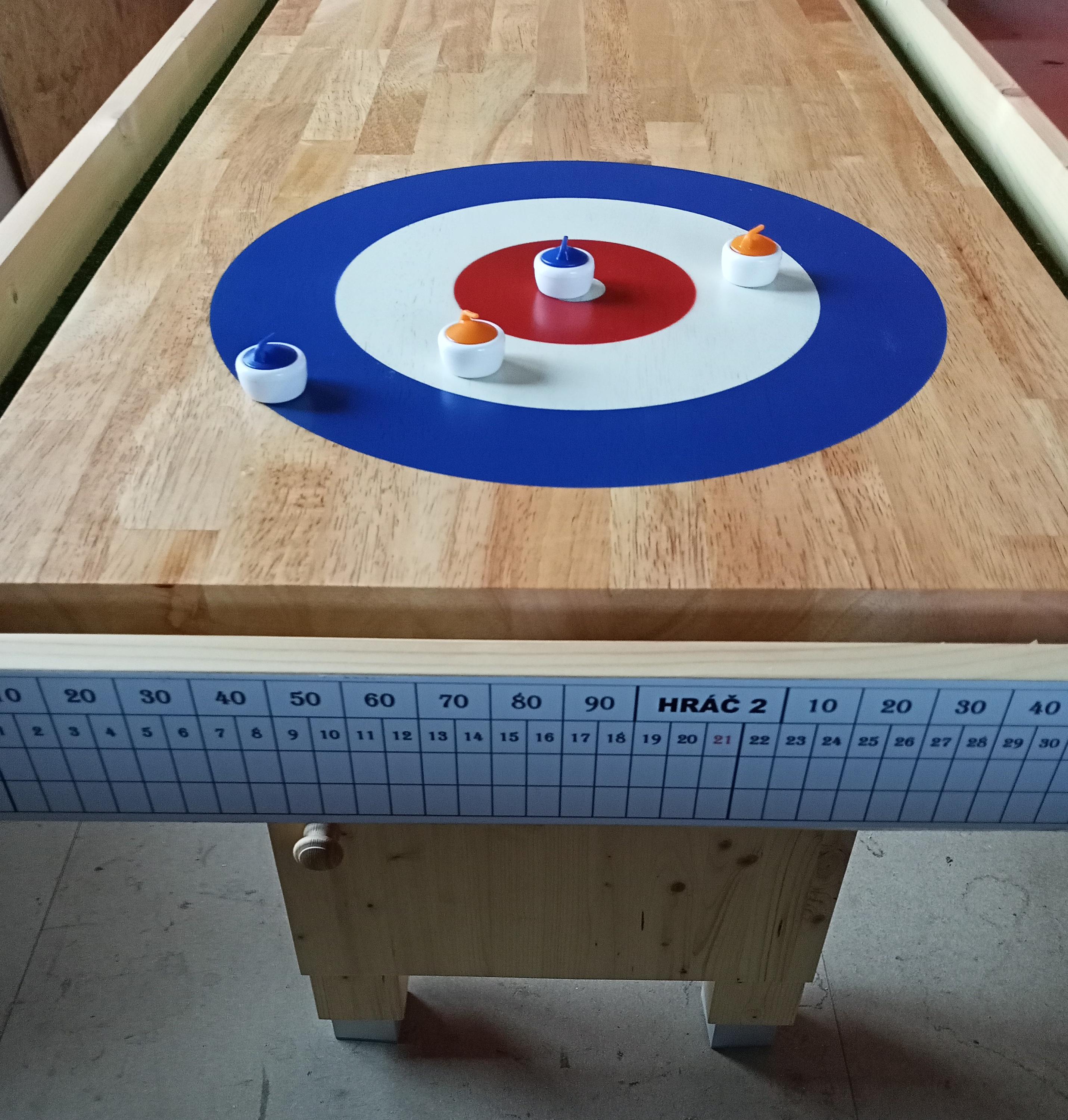 Stoly a desky na Curling a Shuffleboard foto 2