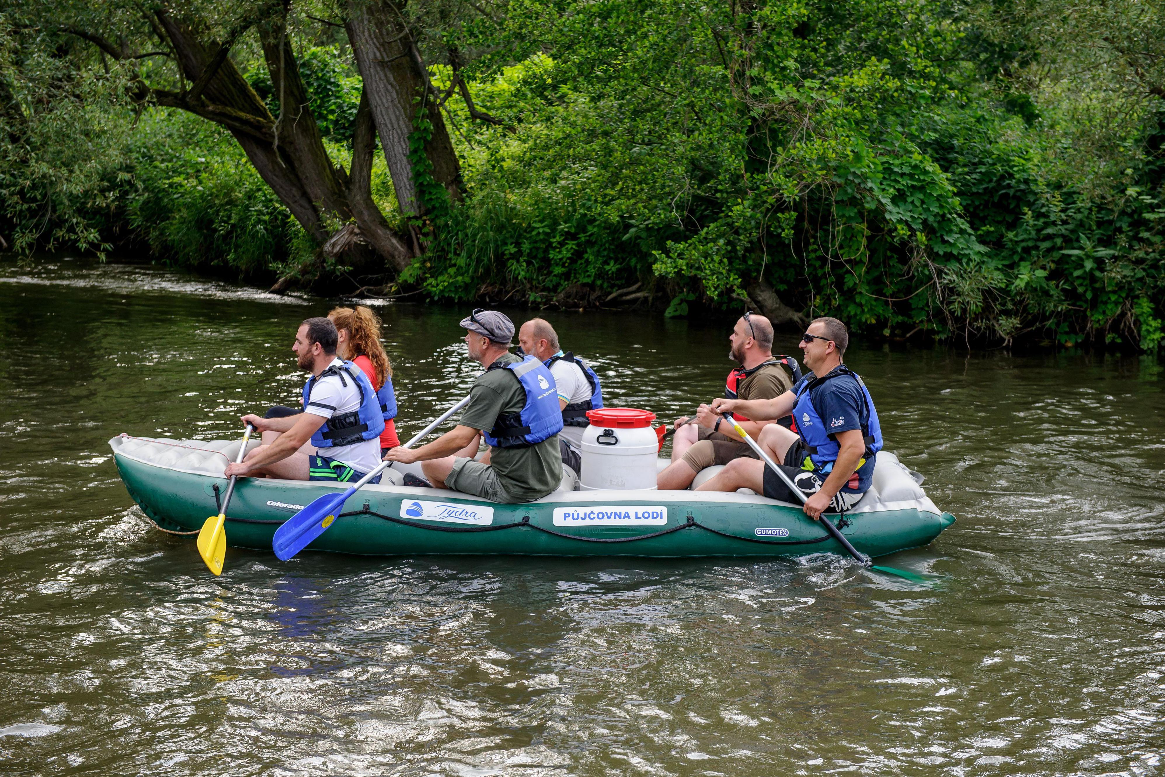 Tydra - Půjčovna lodí a raftů Morava