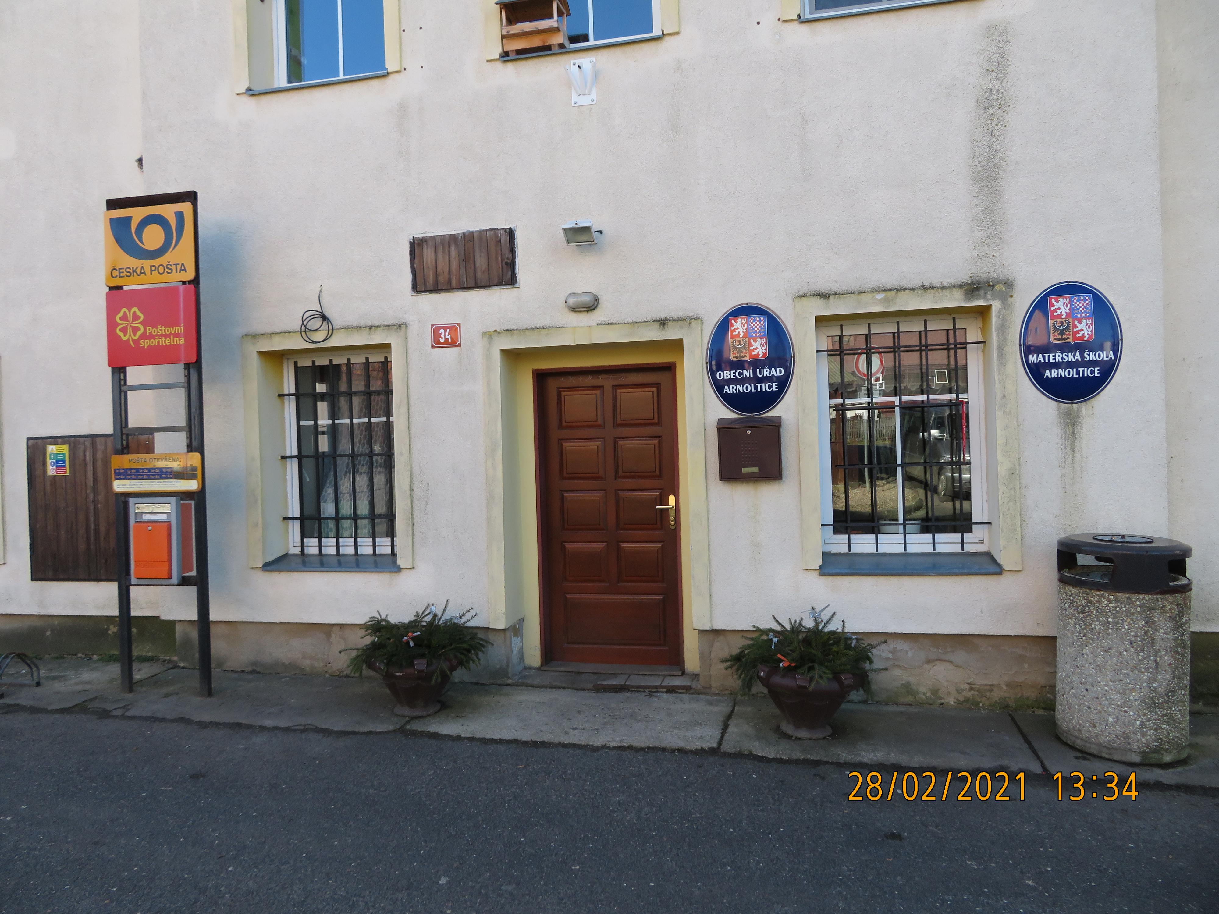 Pošta Arnoltice u Děčína