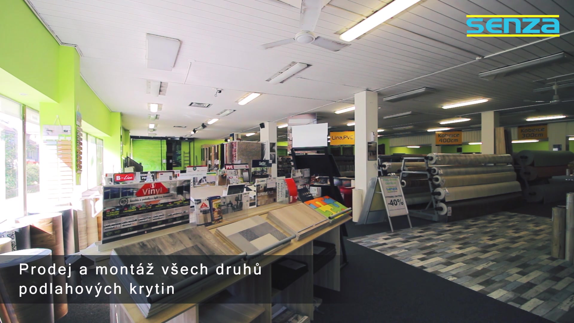 SENZA Podlahové centrum foto 2 (náhled videa)