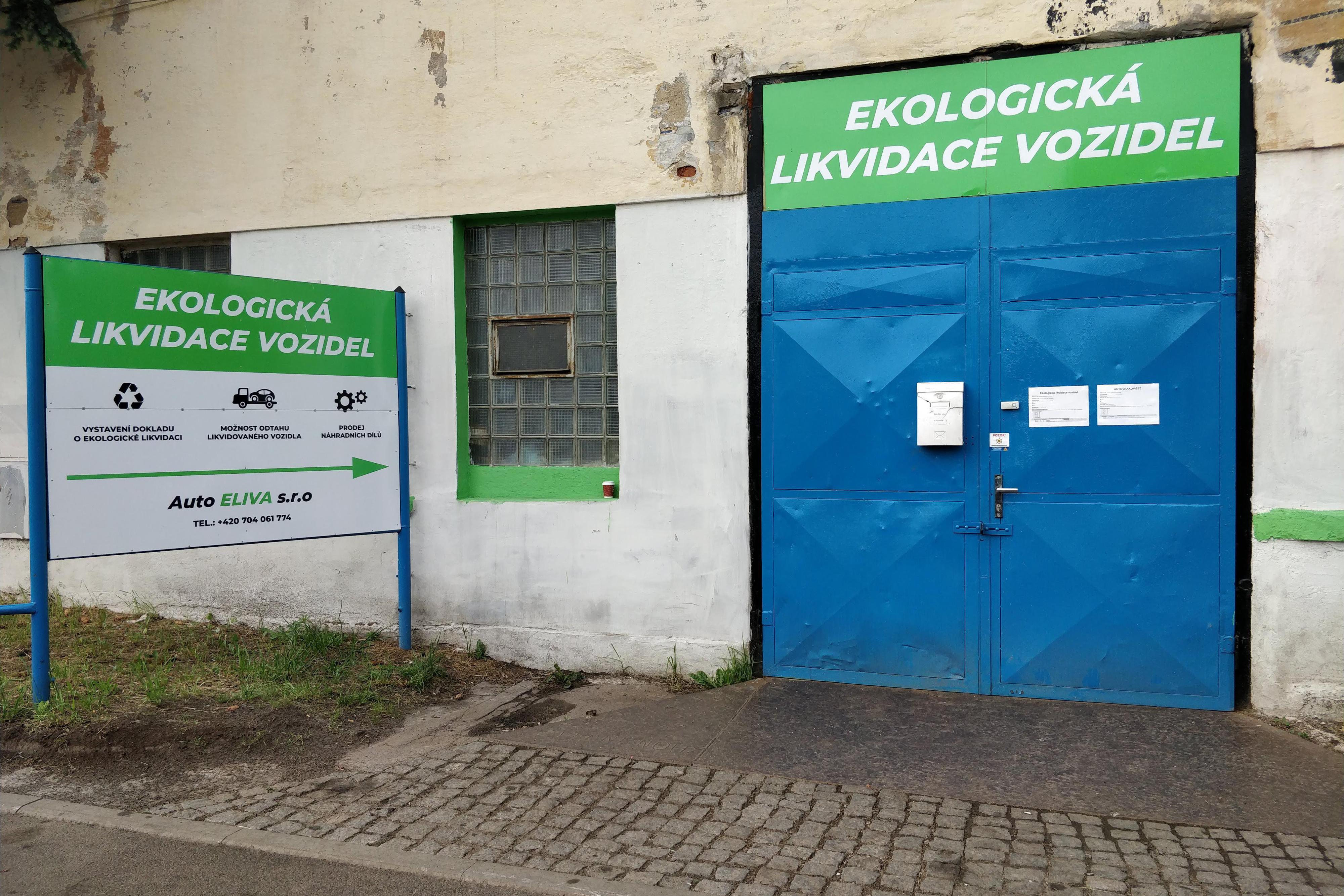 Ekologická likvidace vozidel - Auto ELIVA s.r.o. foto 1