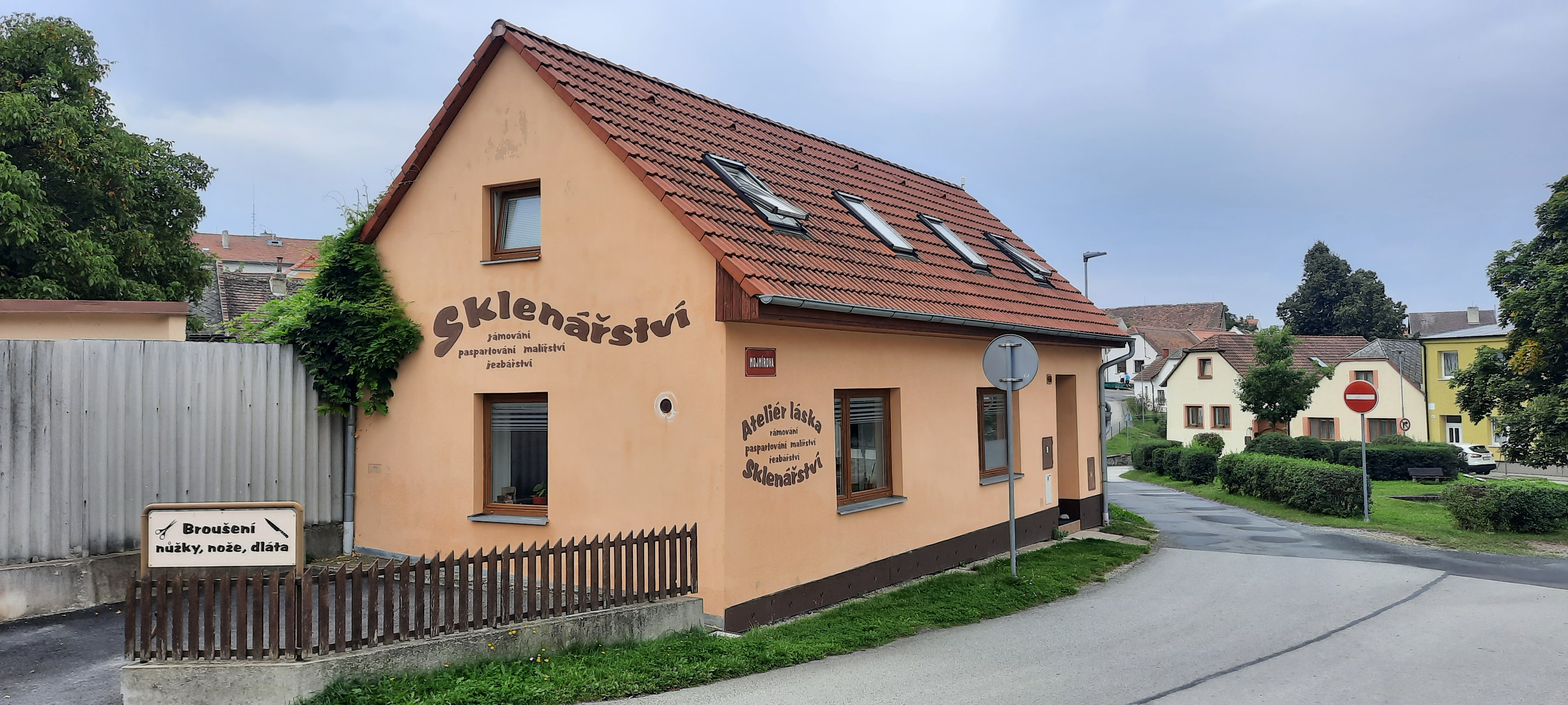 Sklenářství, rámování, broušení nožů  Jindřich Sádovský foto 2