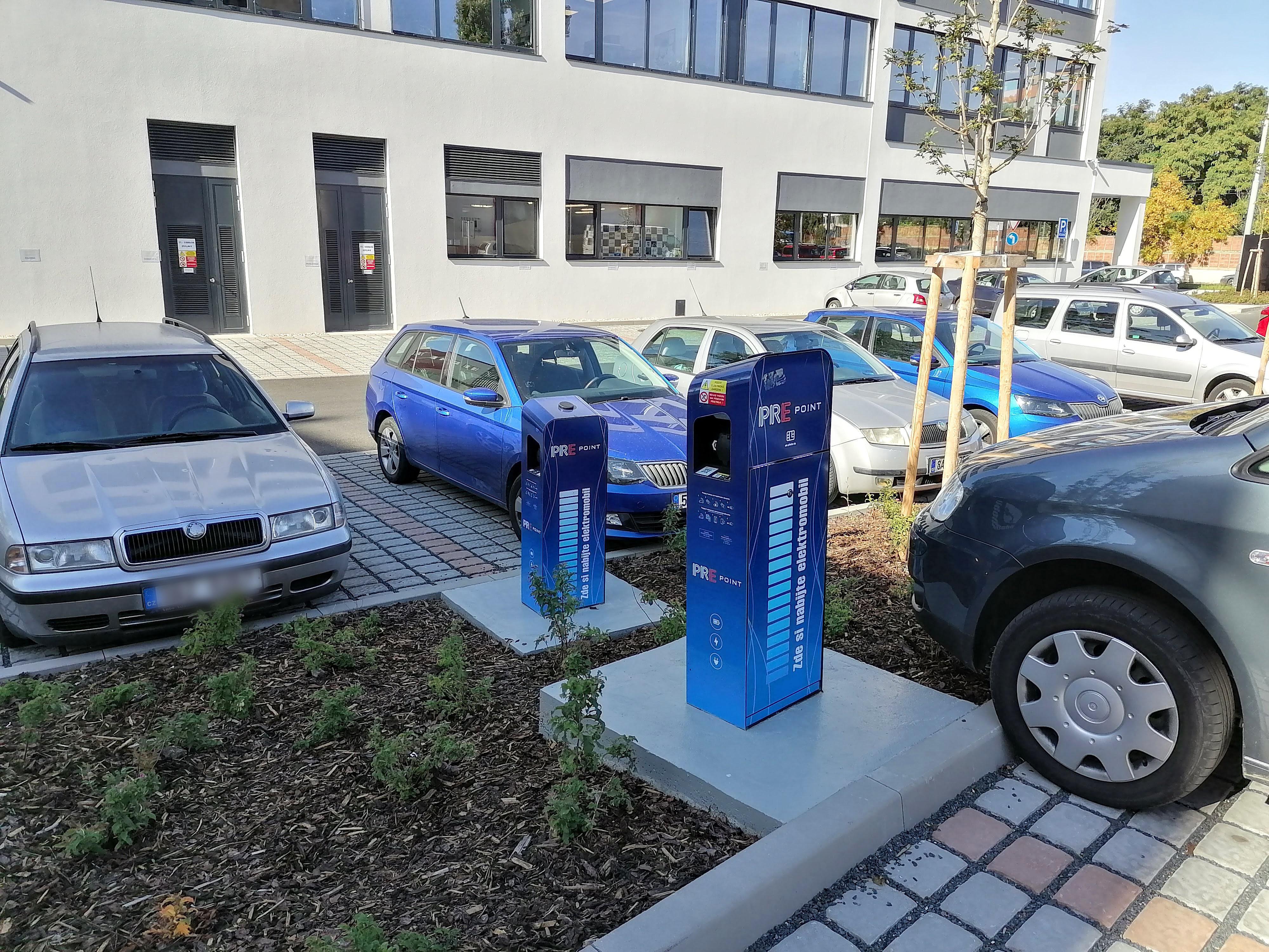 PREpoint - nabíjecí stanice PRE