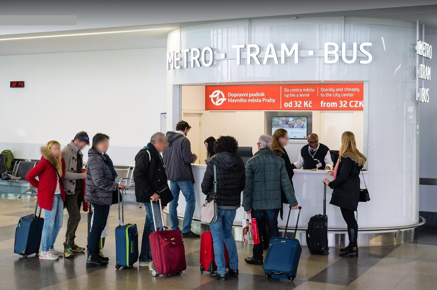 Dopravní podnik hl. m. Prahy – Infocentrum Letiště Václava Havla Terminál 1