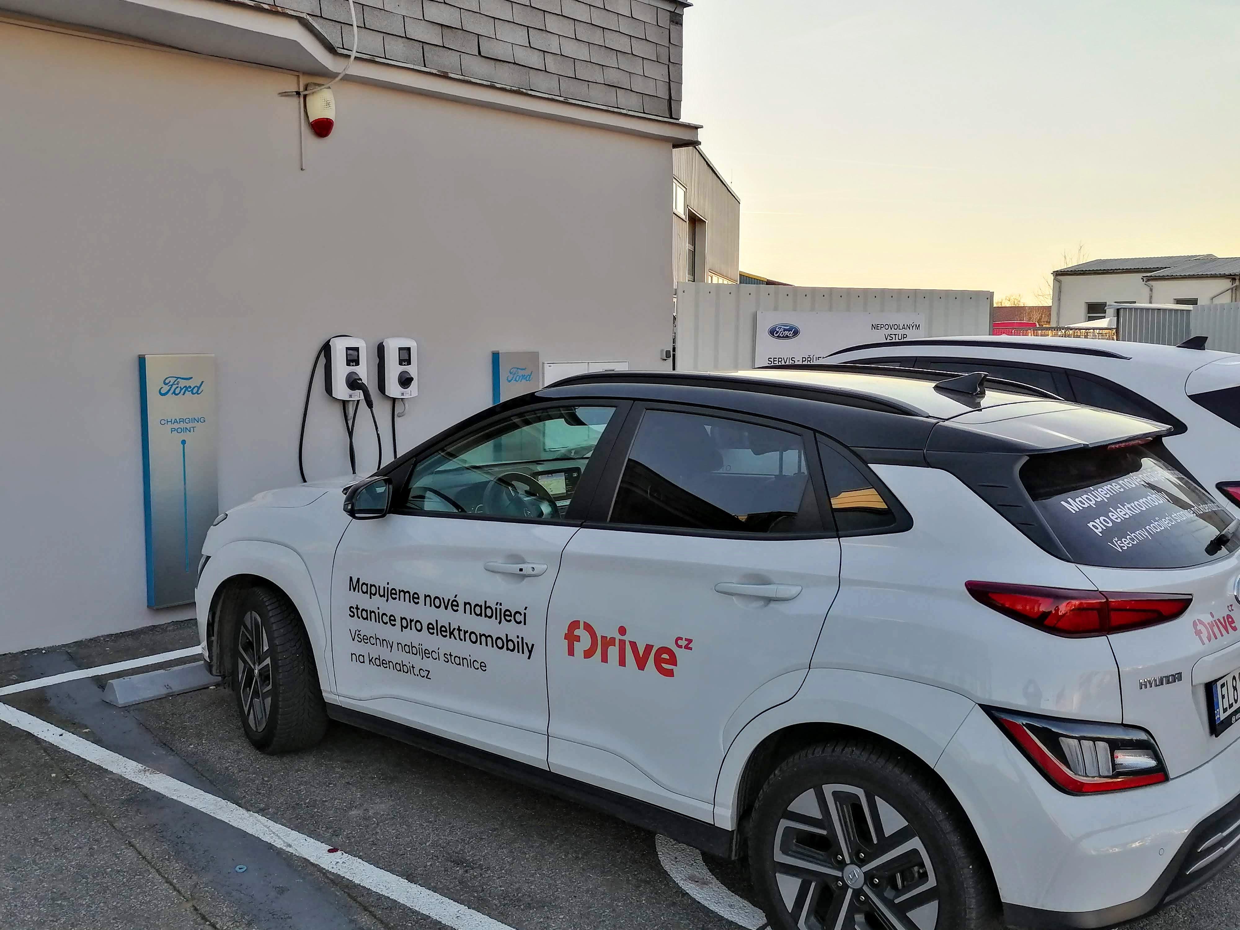 Dobíjecí stanice E.ON