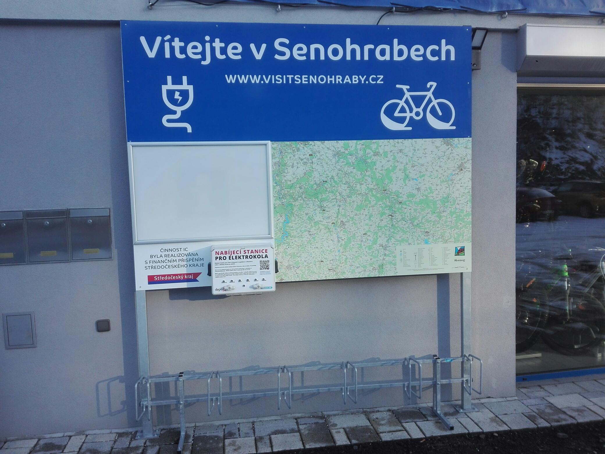 Nabíjecí stanice CYKLOCENTRUM depo33