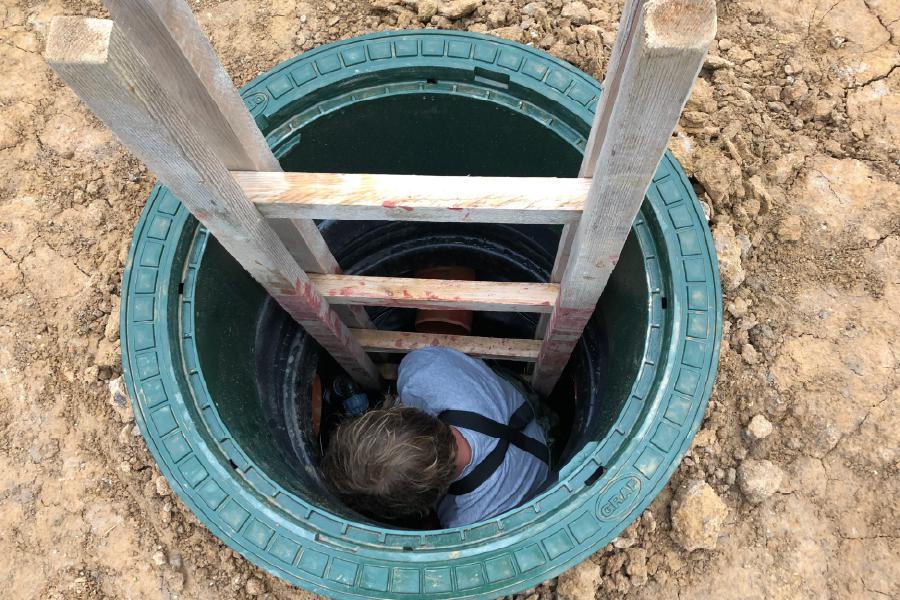 Servis/údržba podzemních nádrží na dešťovou vodu