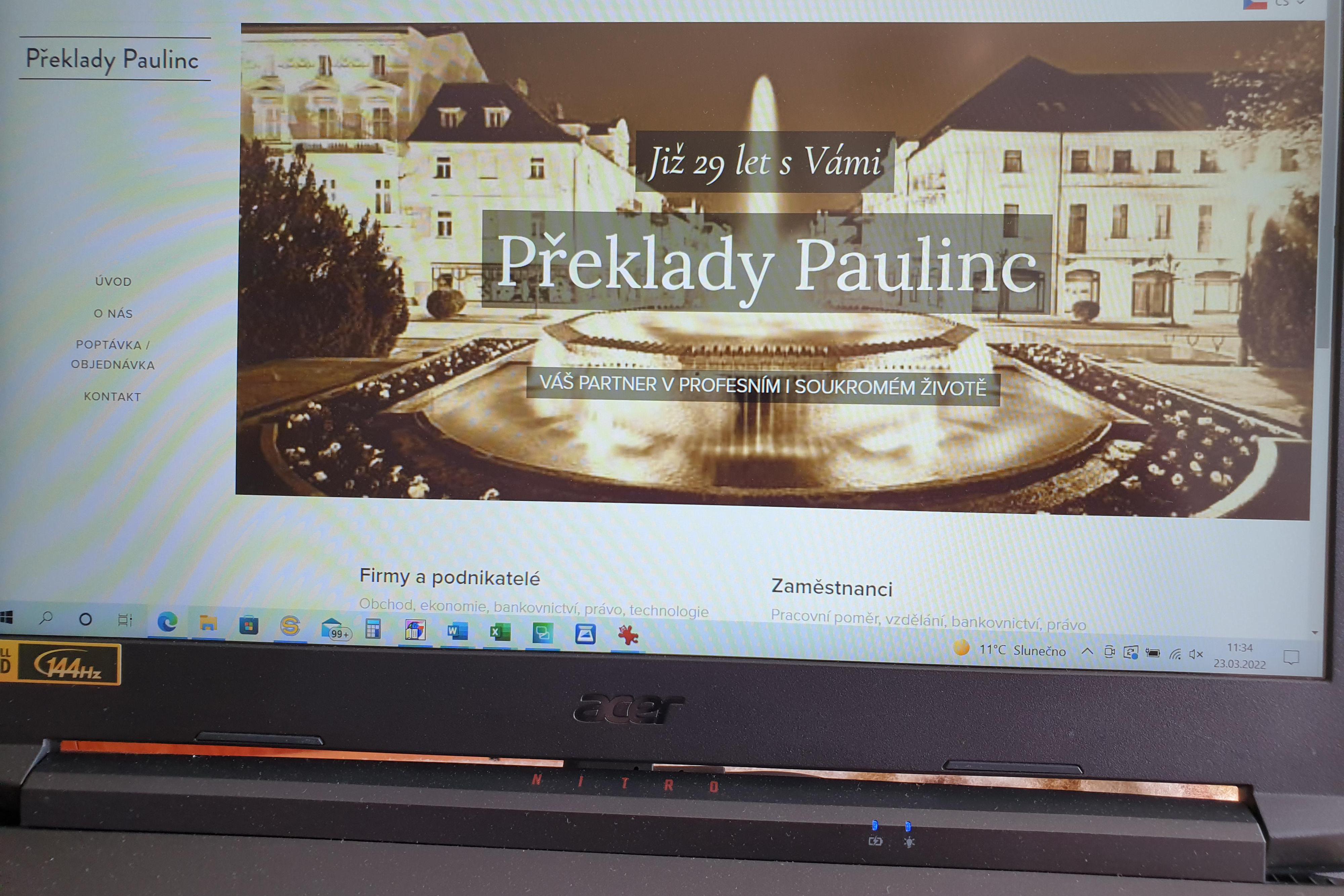 Překlady Paulinc