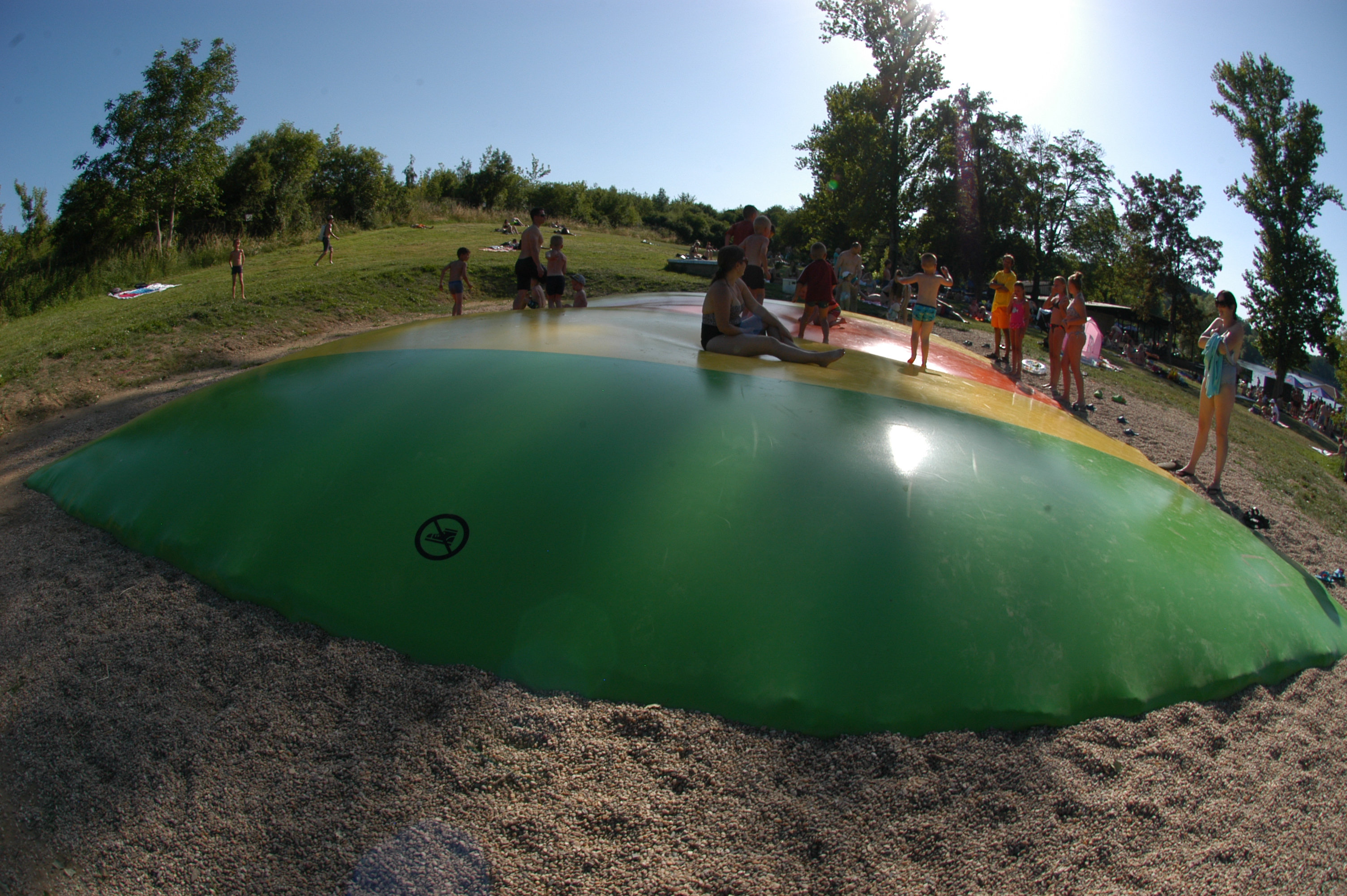 Koupaliště přehrada Hostivař foto 6