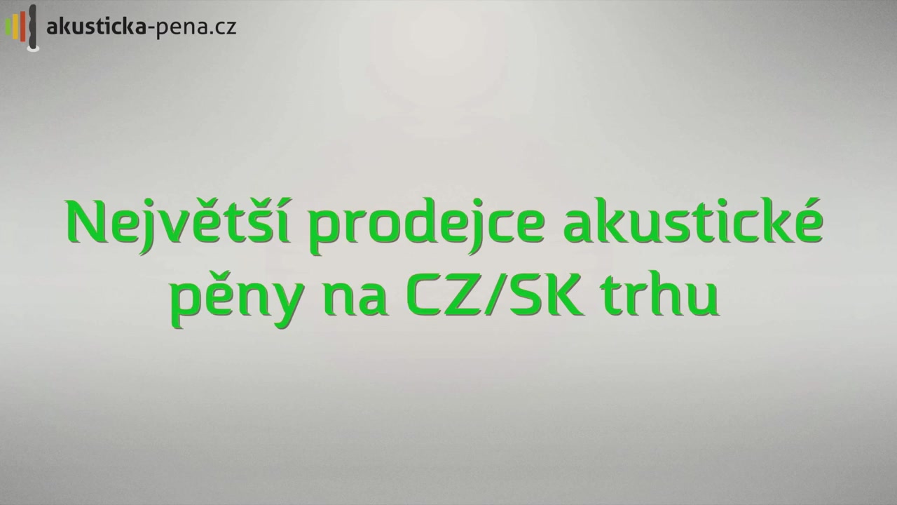 Akusticka-pena.cz foto 2 (náhled videa)