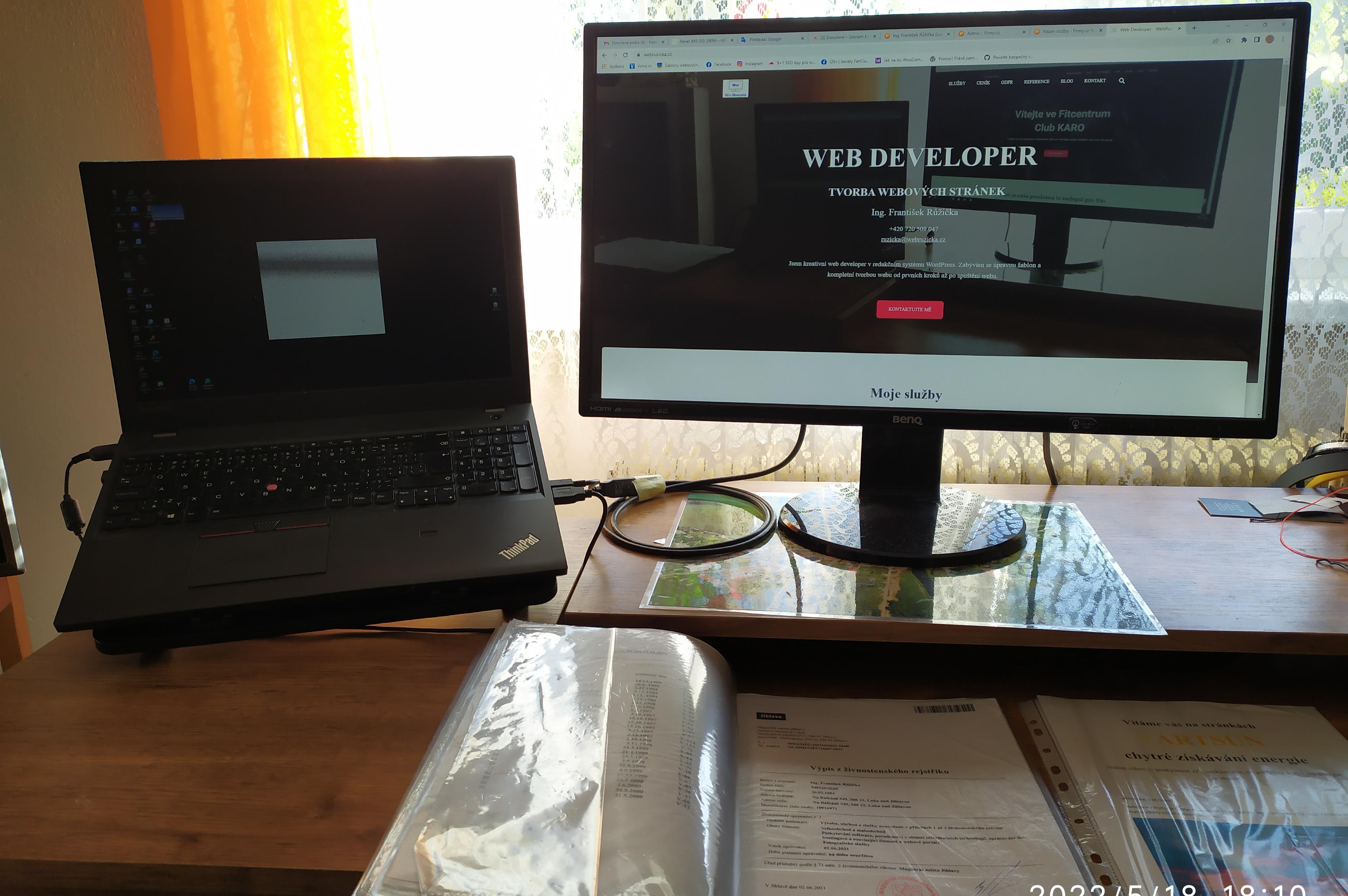 Ing. František Růžička - Tvorba webových stránek