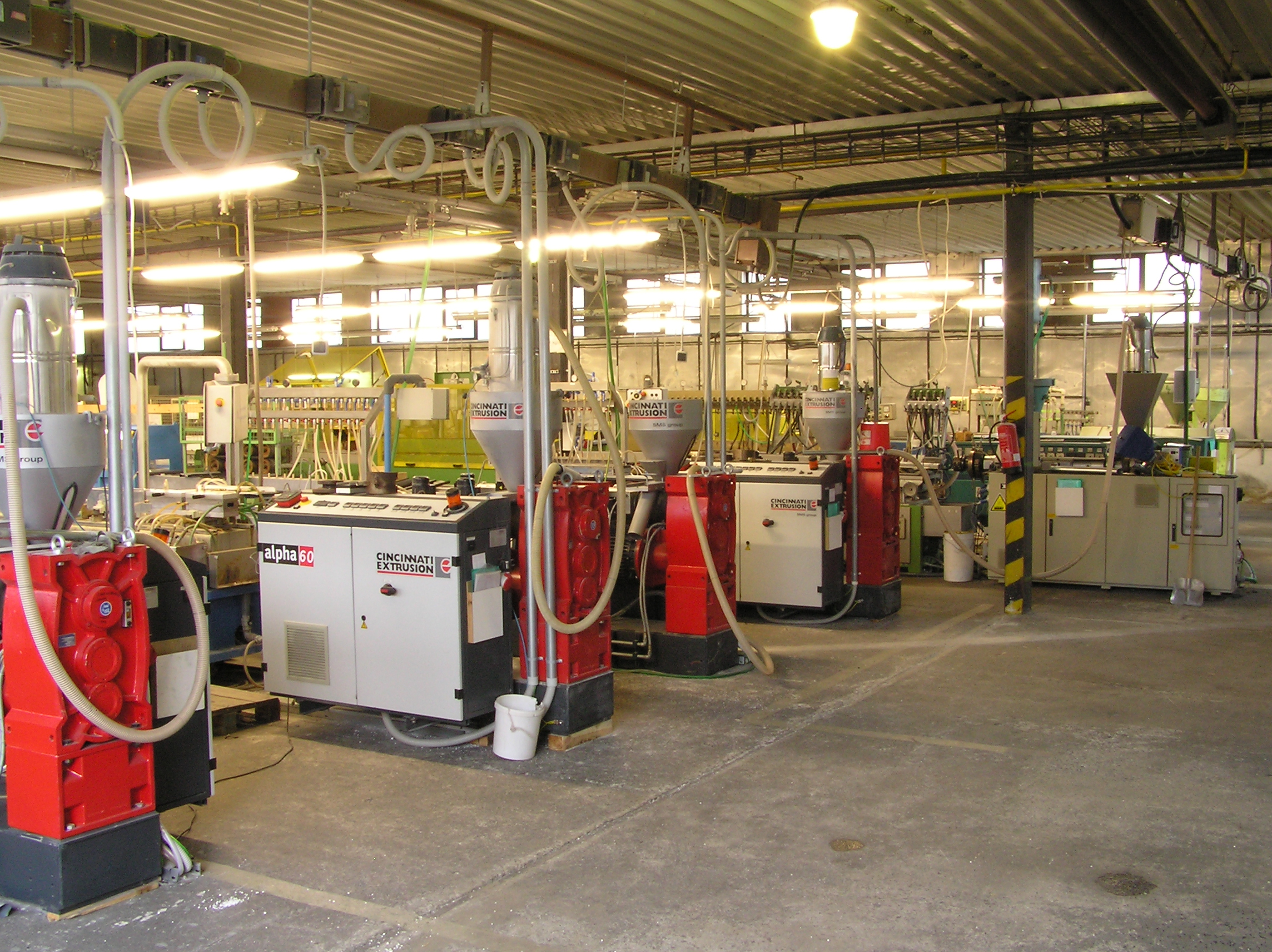 BB vytlačování plastů