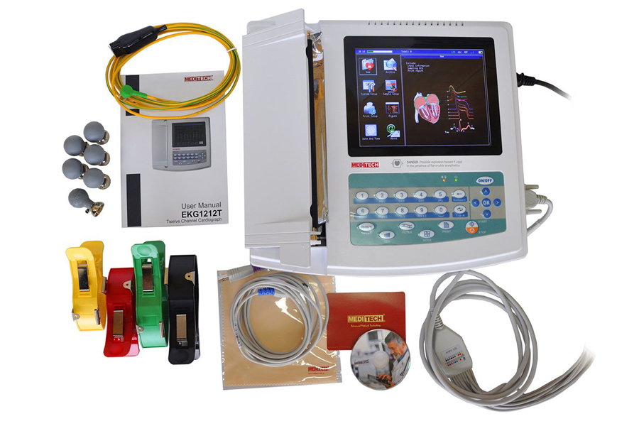 EKG MEDITECH 1212T zapisovač s dotykovým displayem
