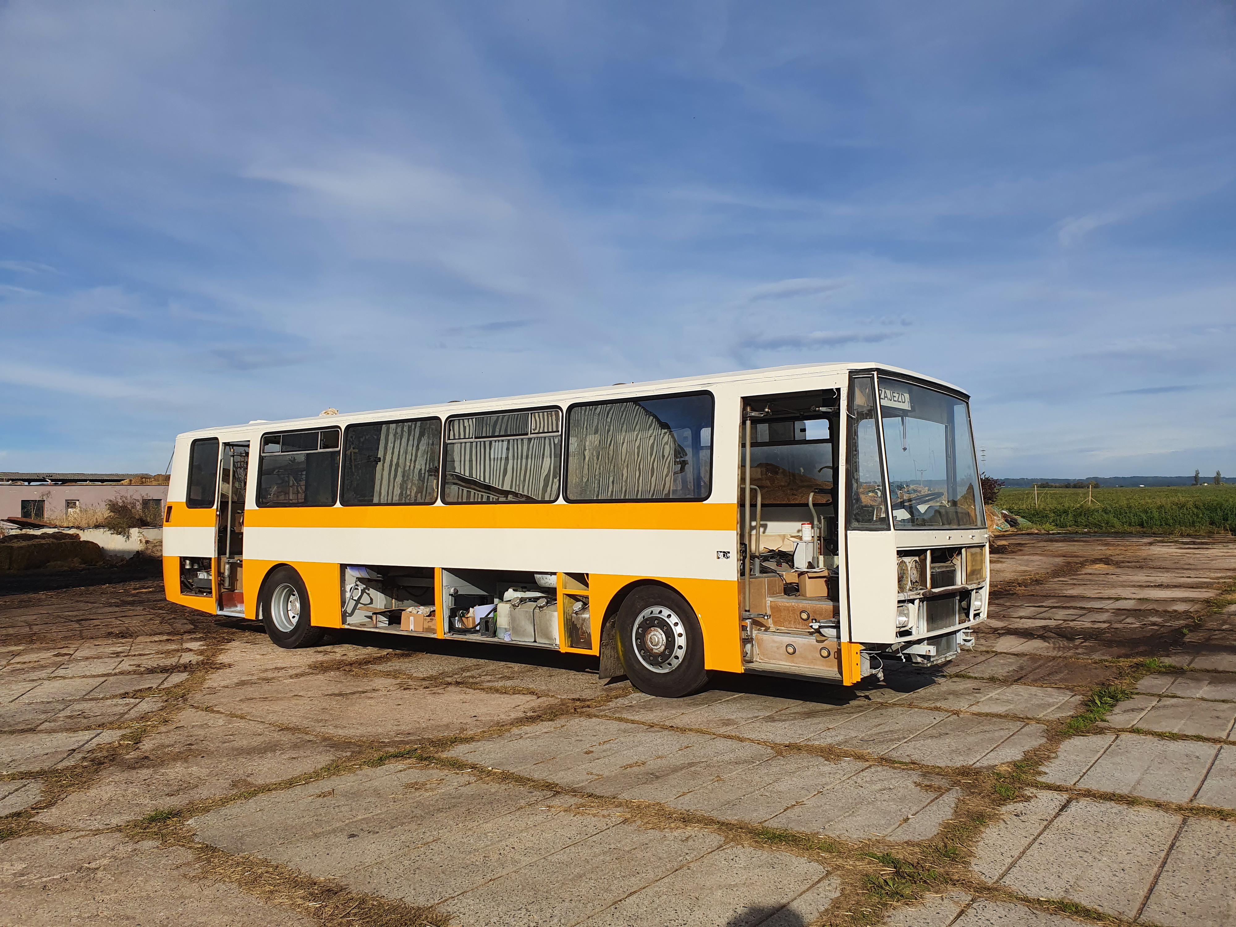 Renovace autobusů Leoš Haltuf