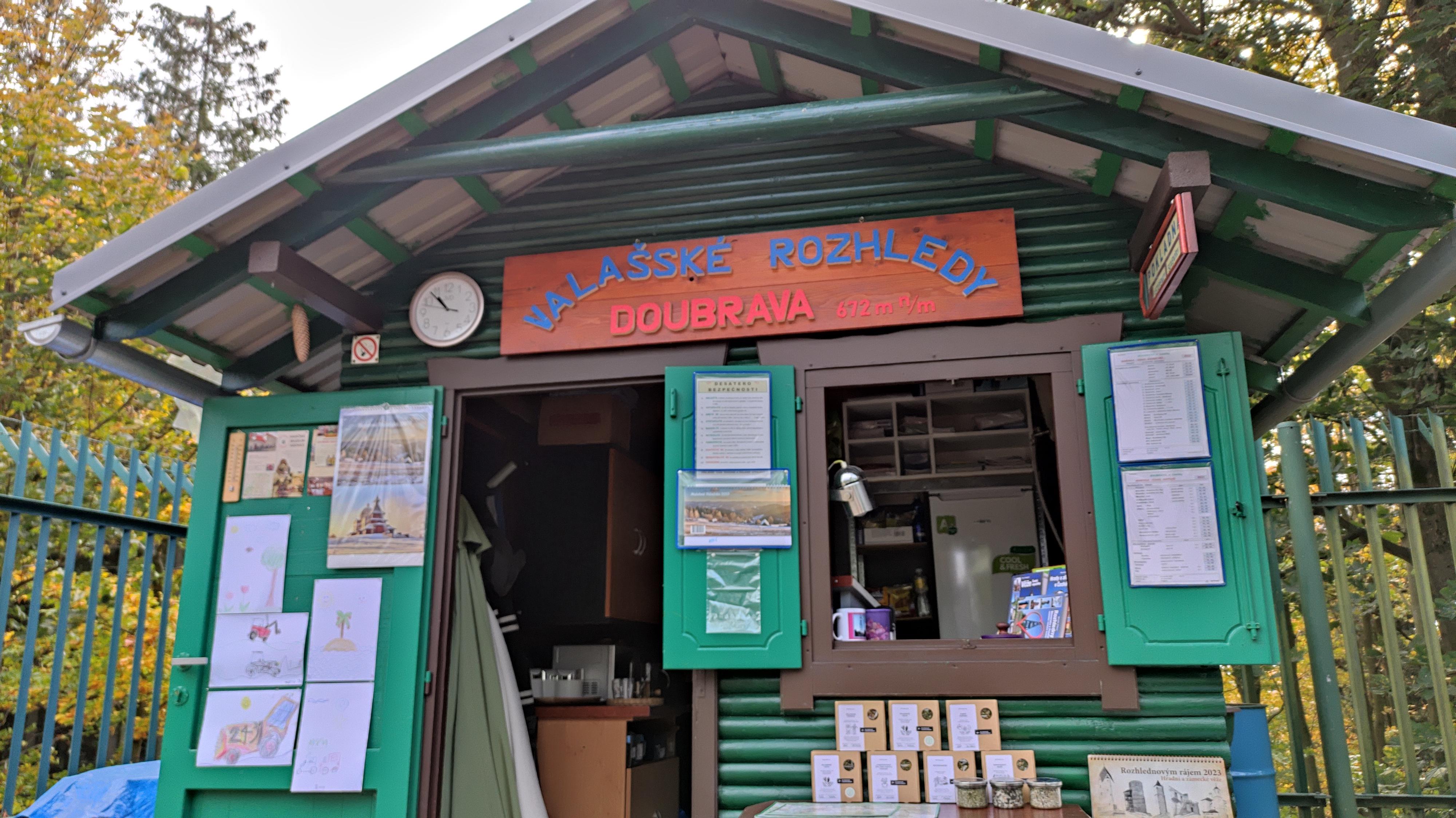 Občerstvení Rozhledna Doubrava