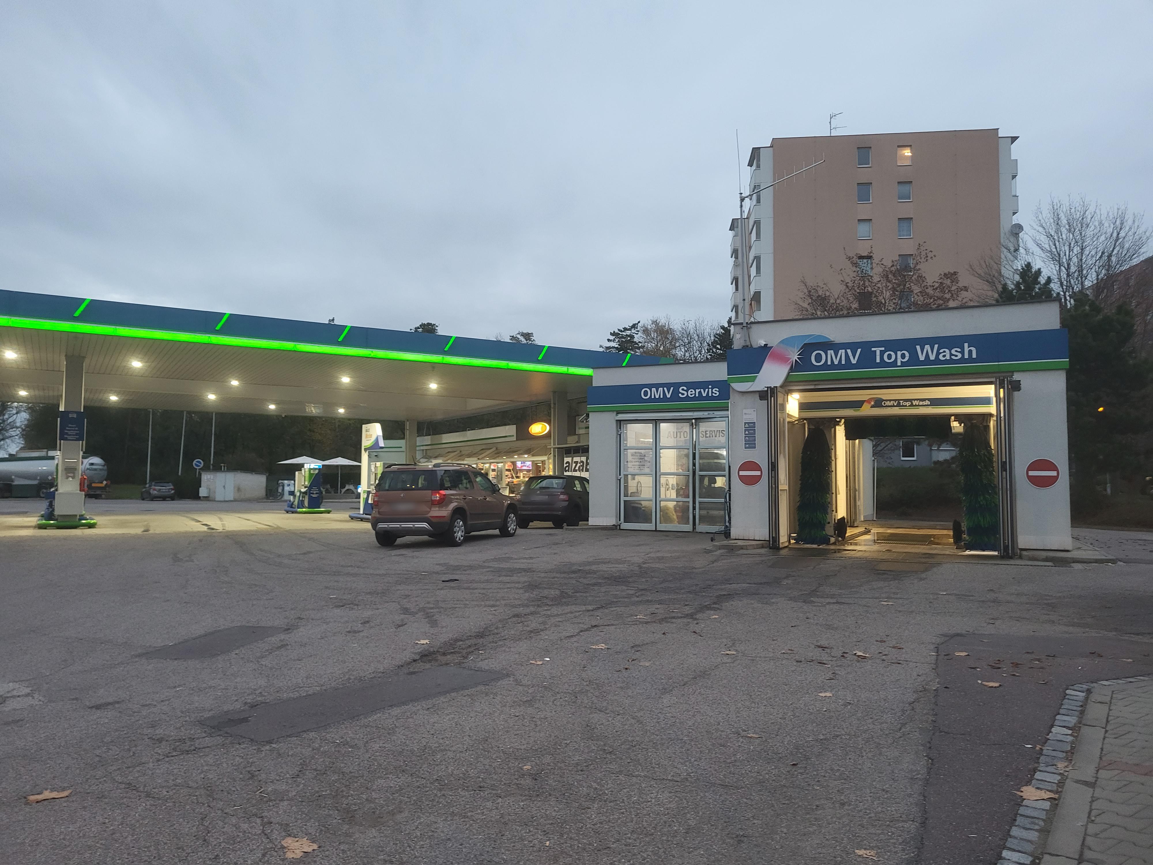 OMV TOP Wash - mycí linka