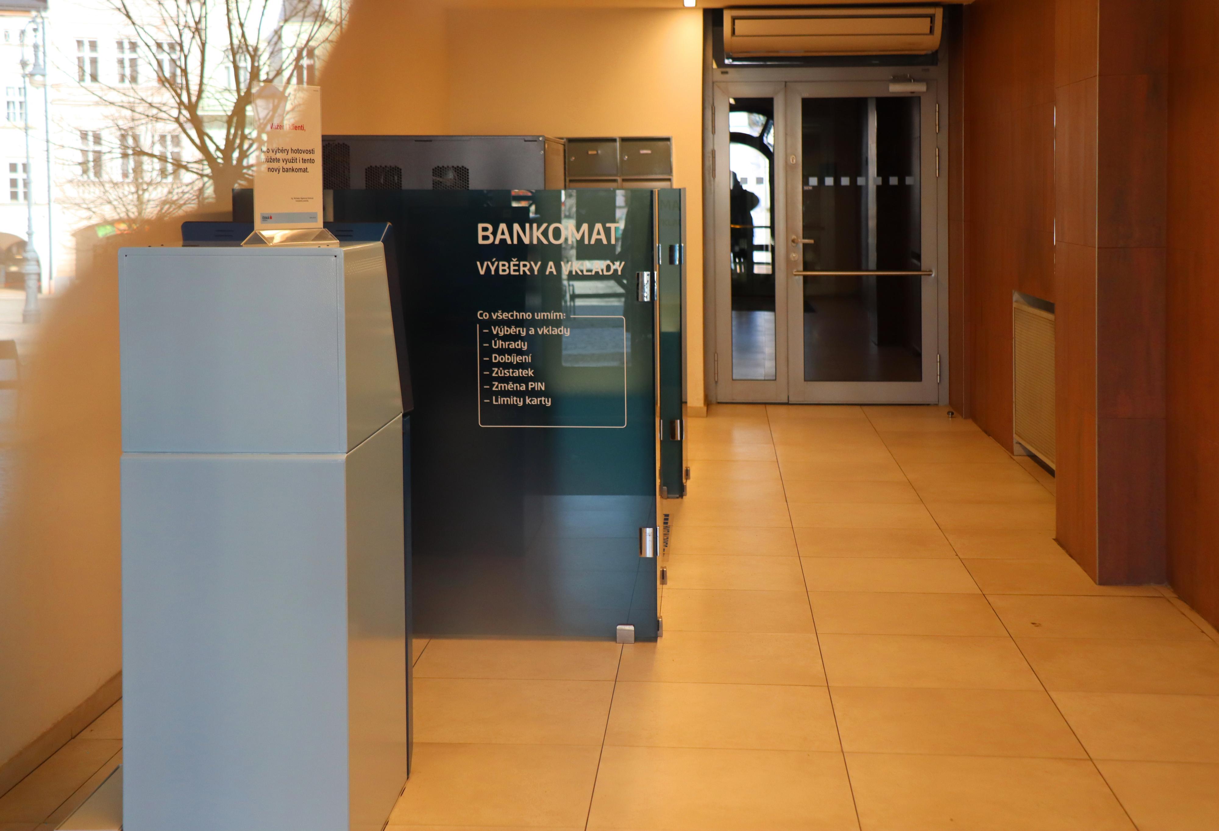 Bankomat České spořitelny