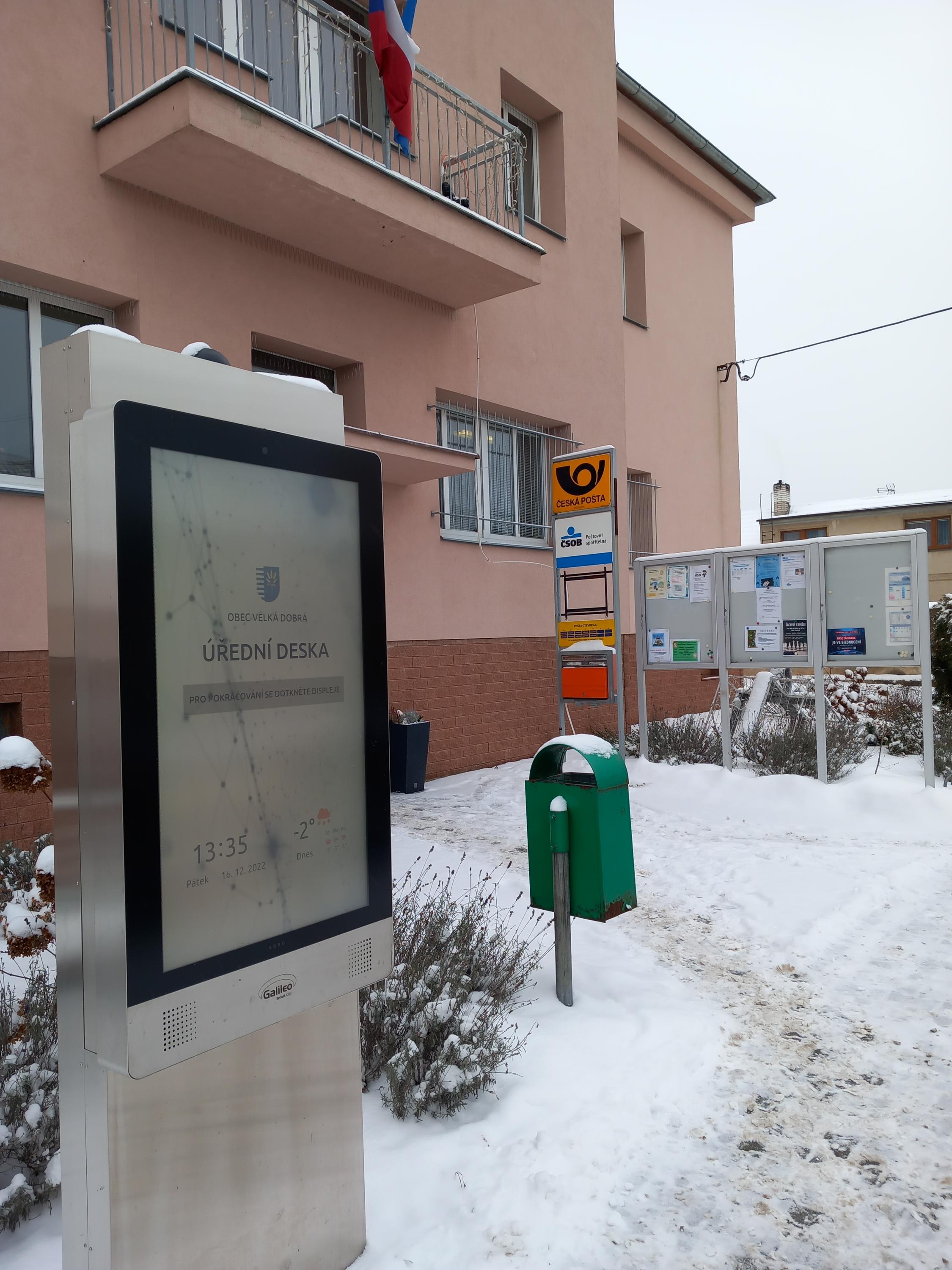 Pošta Velká Dobrá foto 1