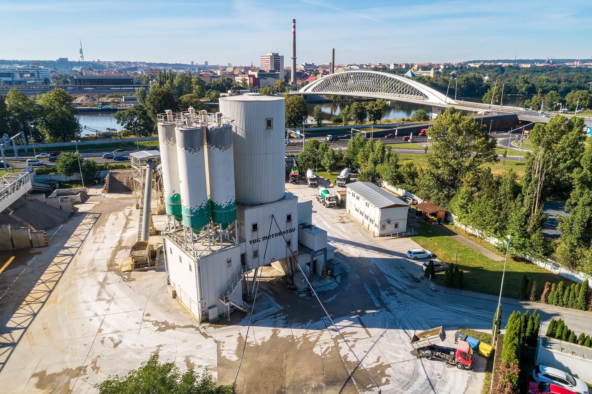 Betonárna Libeň - TBG METROSTAV s.r.o.