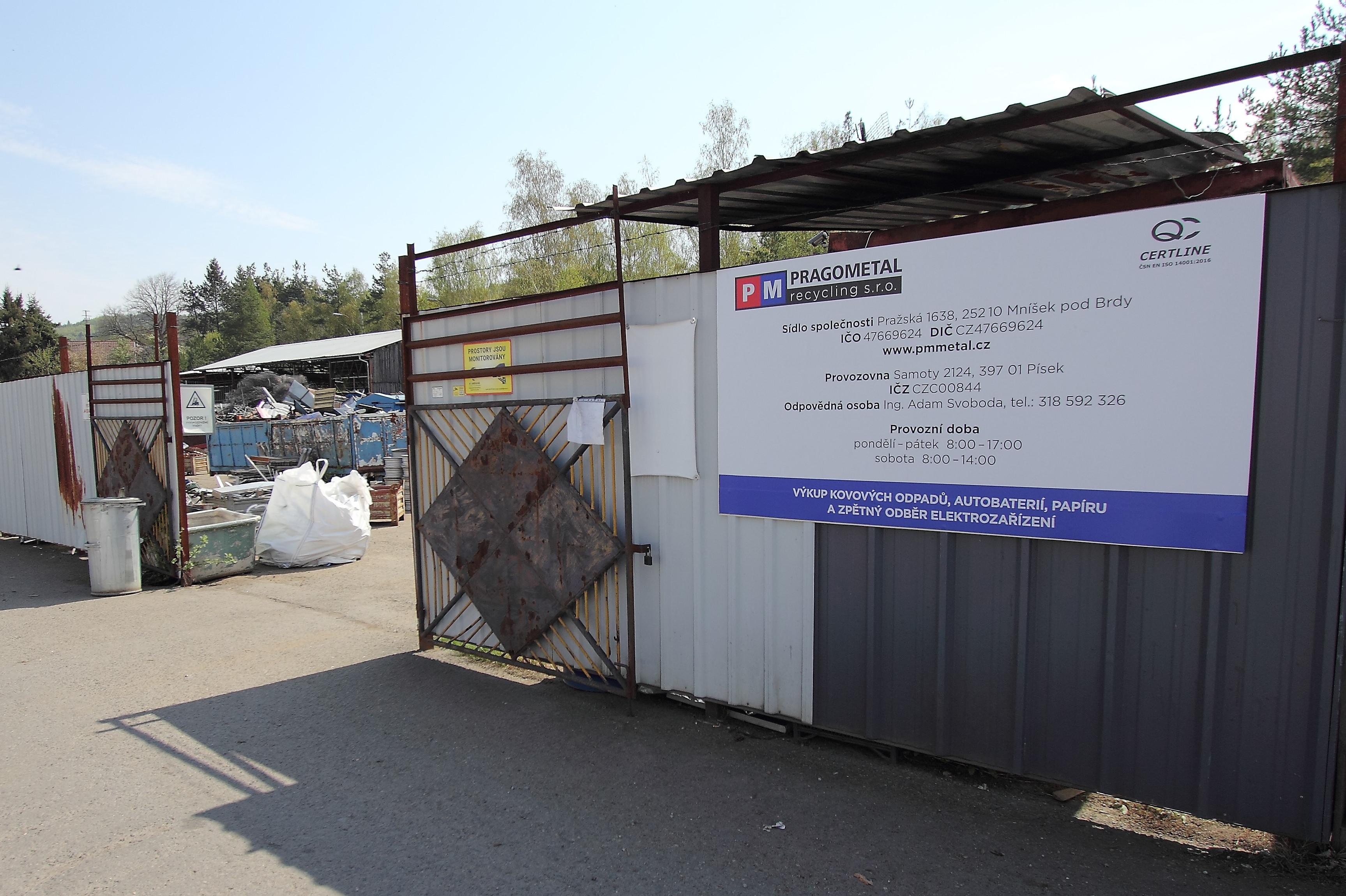 PRAGOMETAL recycling s.r.o. - Písek foto 1