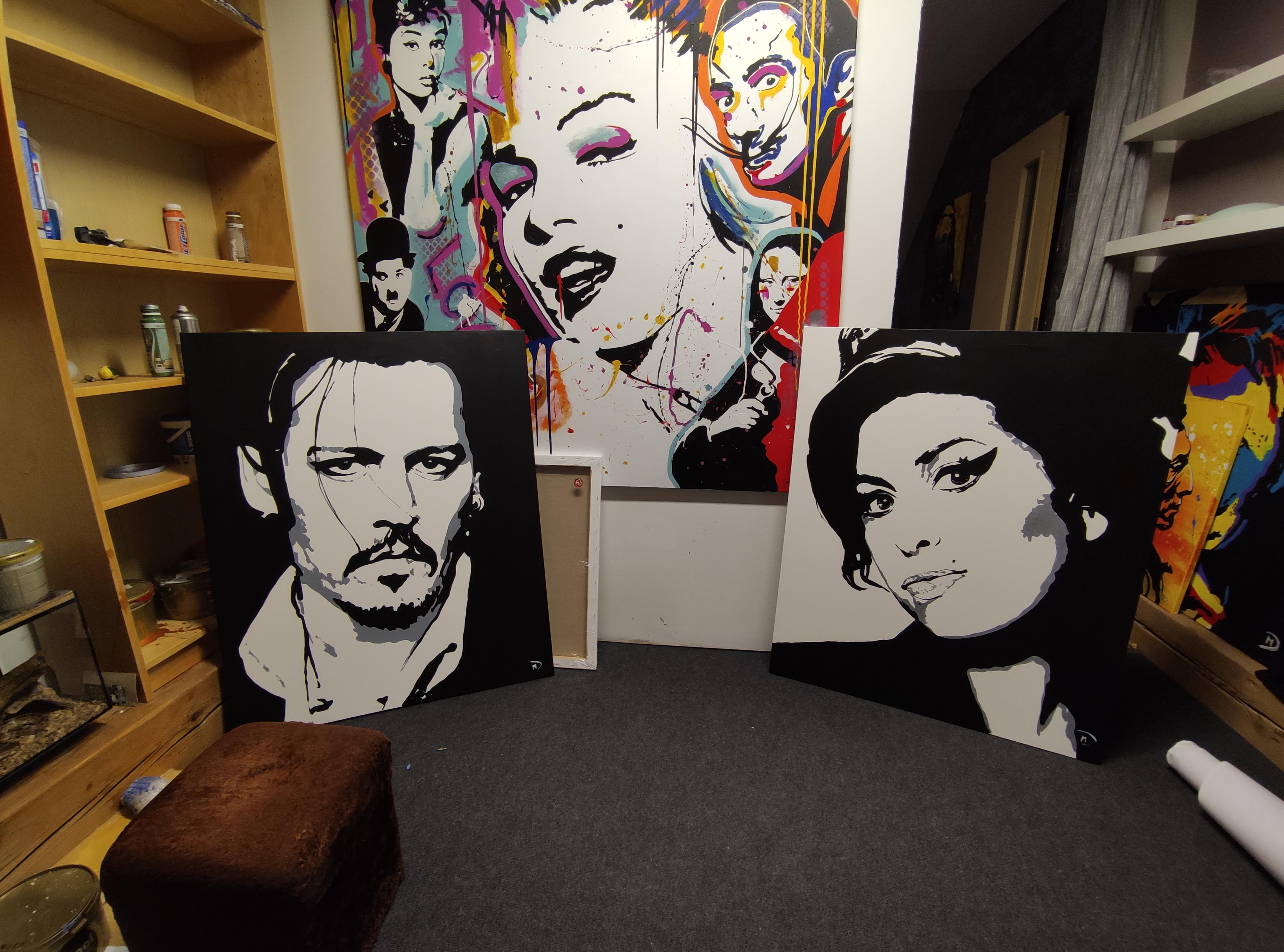 Michal Dvořák - Ruční malba mikaloou foto 2